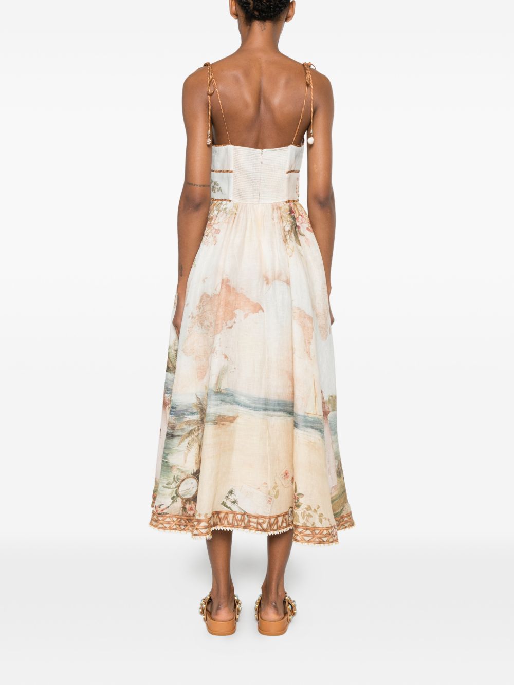 Zimmermann Women Mahon Linen Picnic Dress