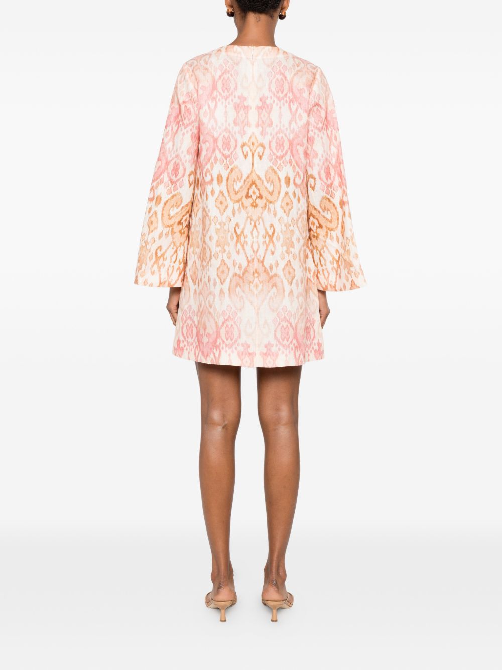 Zimmermann Women Aster Linen Mini Dress ZIMMERMANN