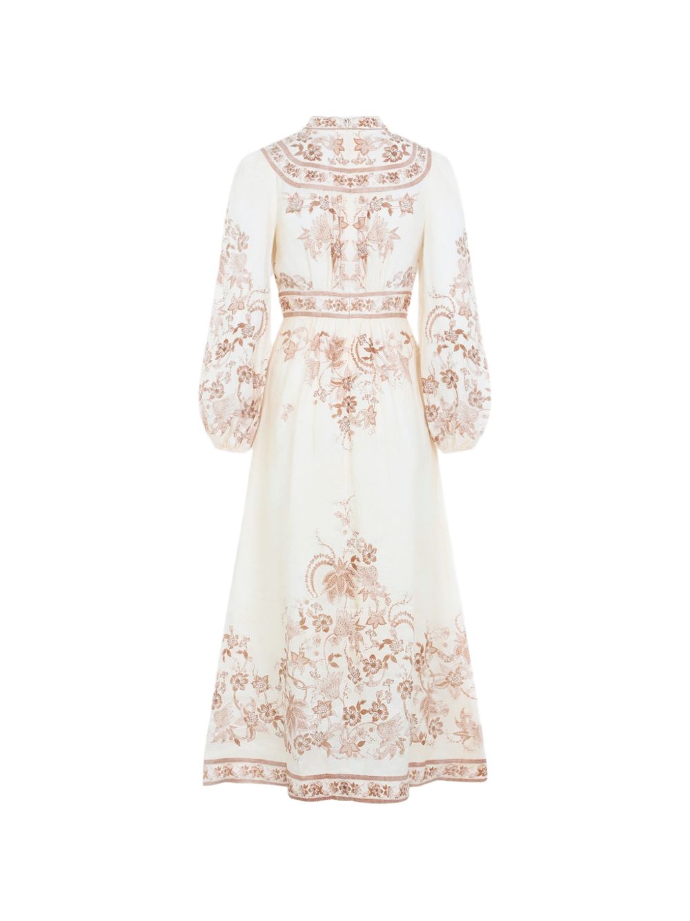 Zimmermann Women Indra Linen Long Dress ZIMMERMANN
