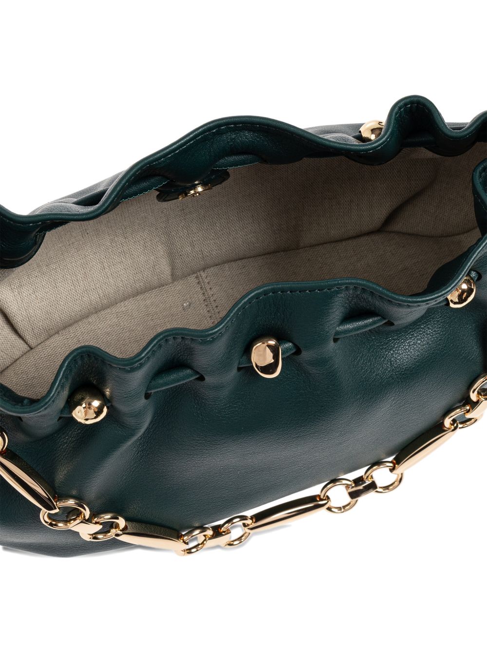 Zimmermann Women Halcyon Leather Clutch ZIMMERMANN