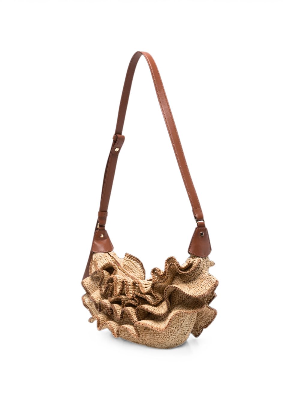 Zimmermann Women Goldentime Rafia Shoulder Bag ZIMMERMANN