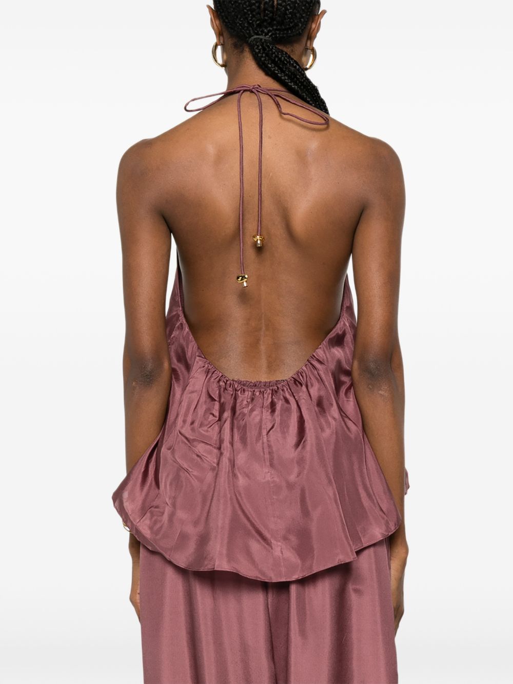 Zimmermann Women Aster Silk Top