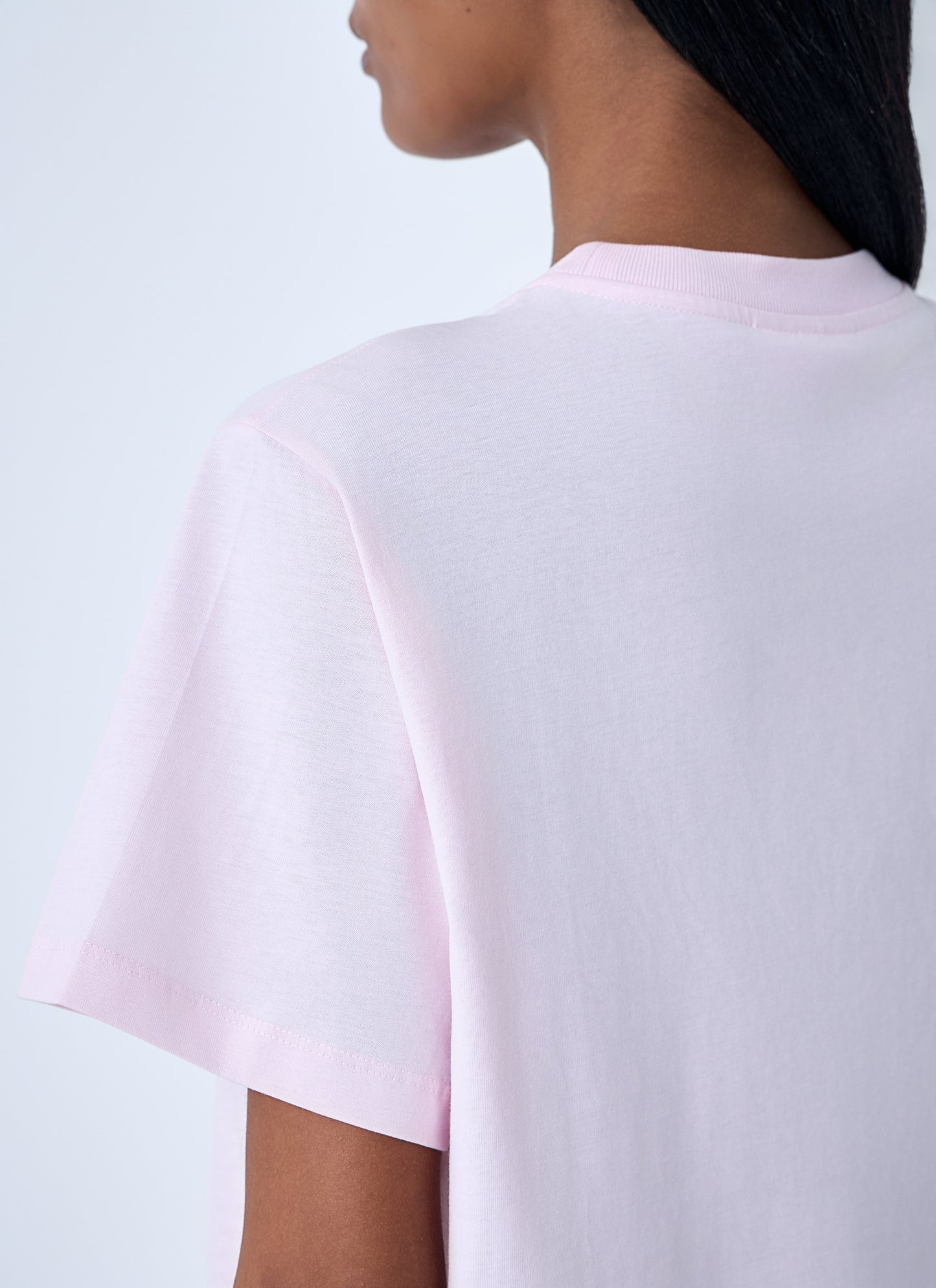 Ganni Women Logo Motif T-Shirt GANNI