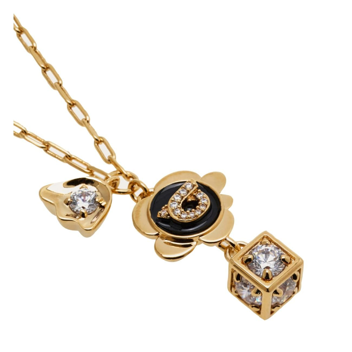Ferragamo Women Gancini Charm Necklace FERRAGAMO