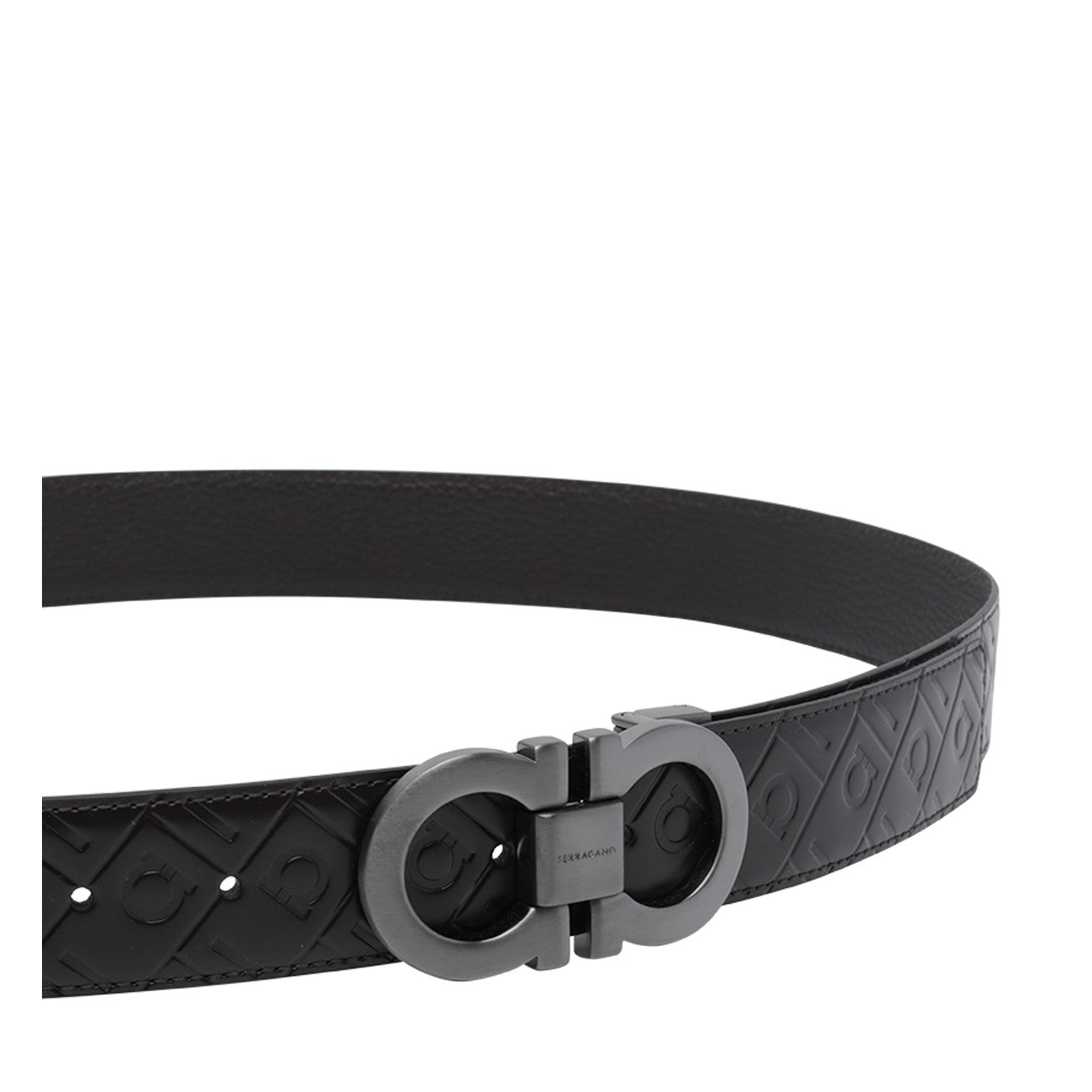 Ferragamo Men Gancini Reversible And Adjustable Belt FERRAGAMO