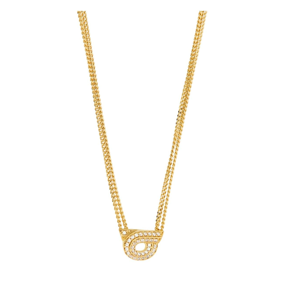 Ferragamo Women Gancini Strass Necklace FERRAGAMO