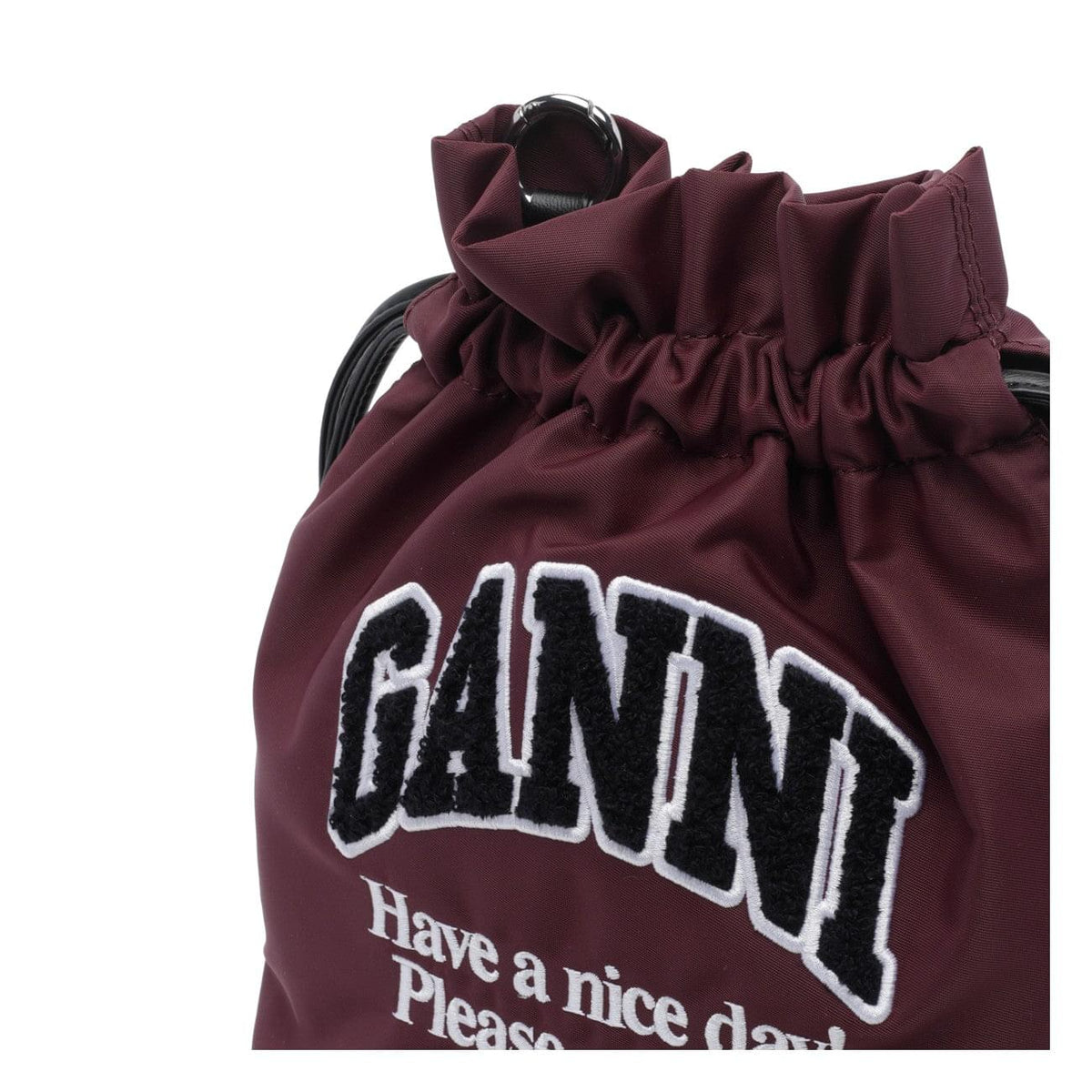 Ganni Women Ganni Logo Pouch GANNI