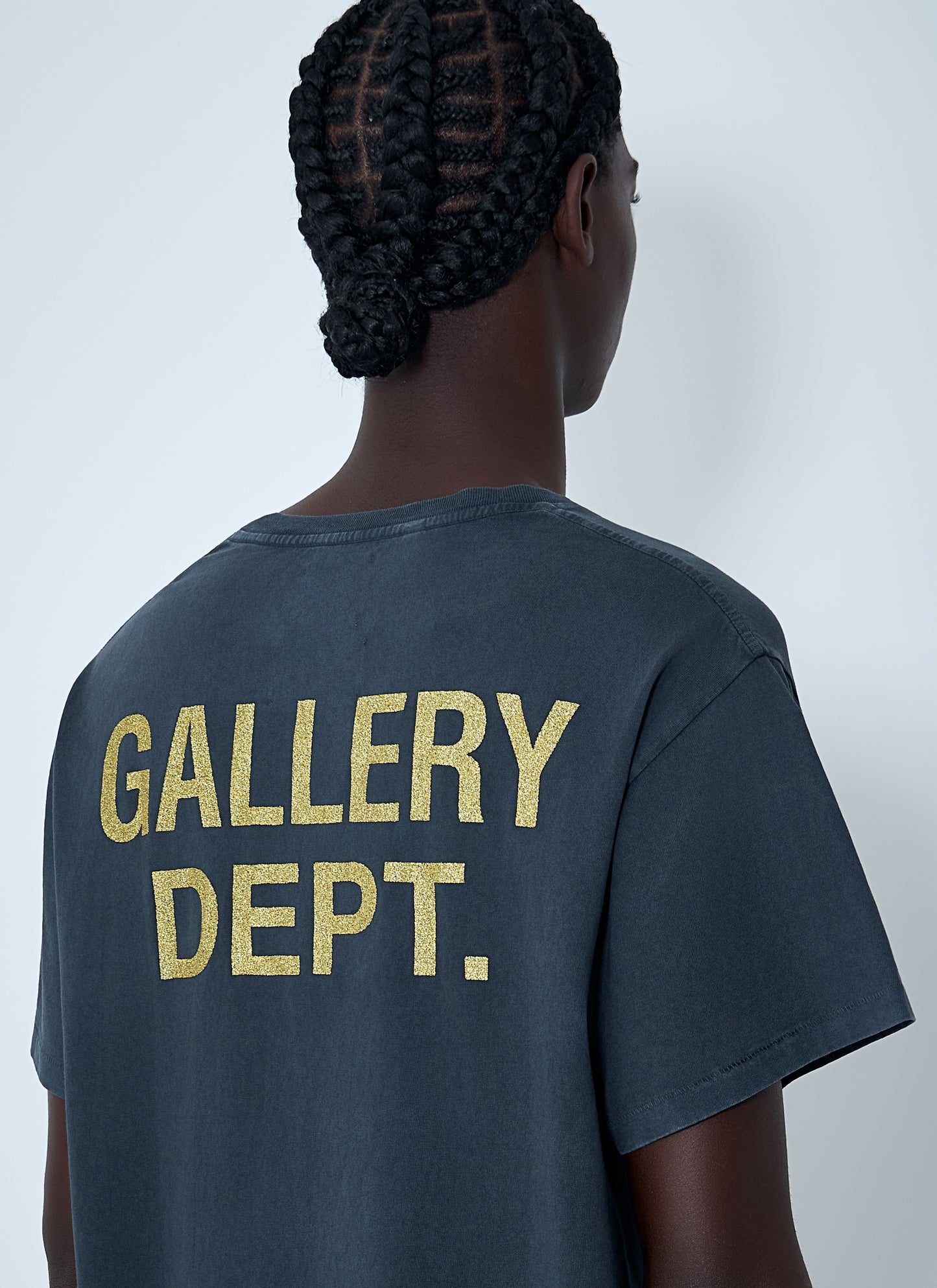 Gallery Dept. Men Logo Motif T-Shirt GALLERY DEPT.