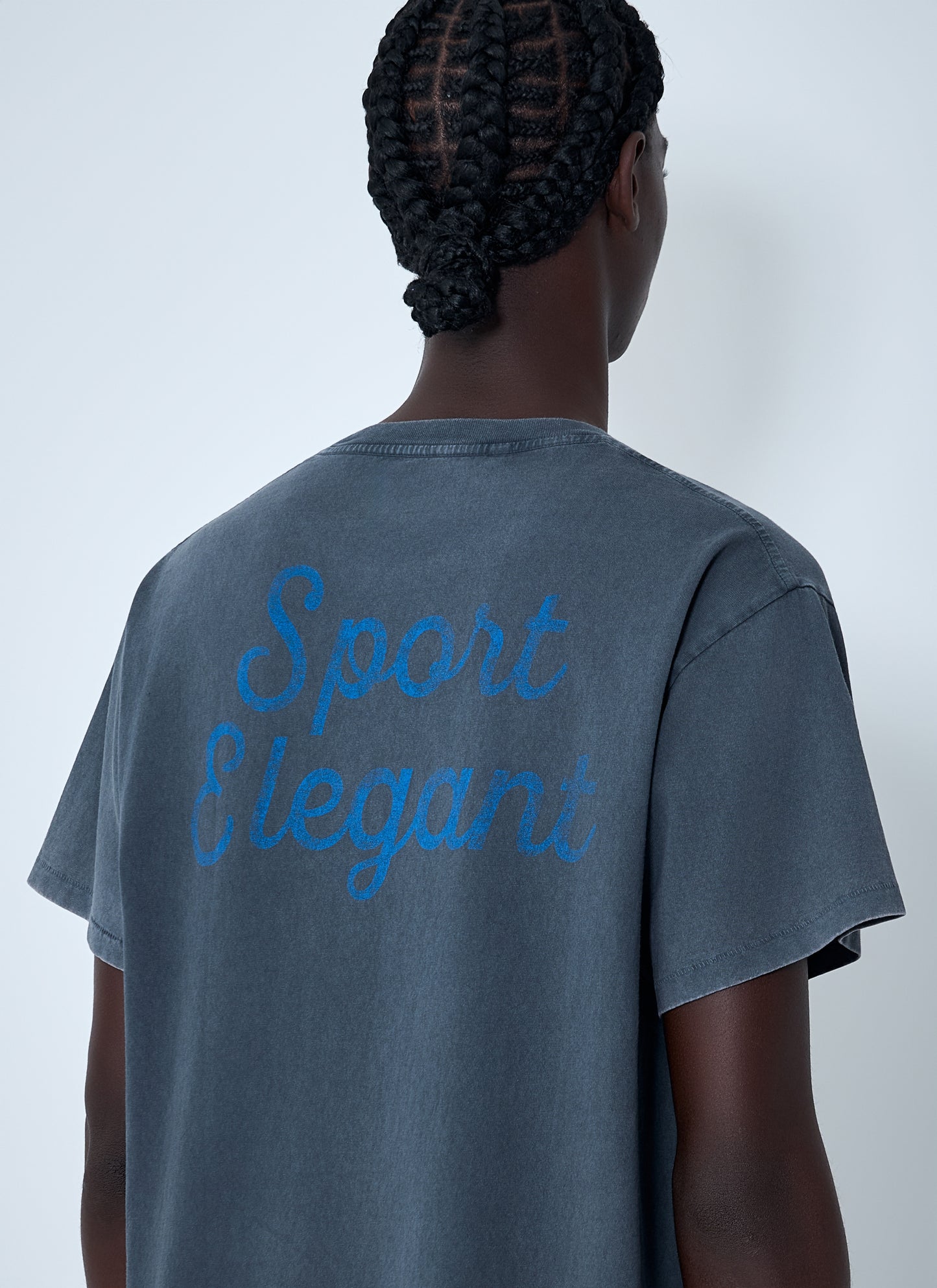 Gallery Dept. Men Logo Motif Cotton Jersey T-Shirt GALLERY DEPT.