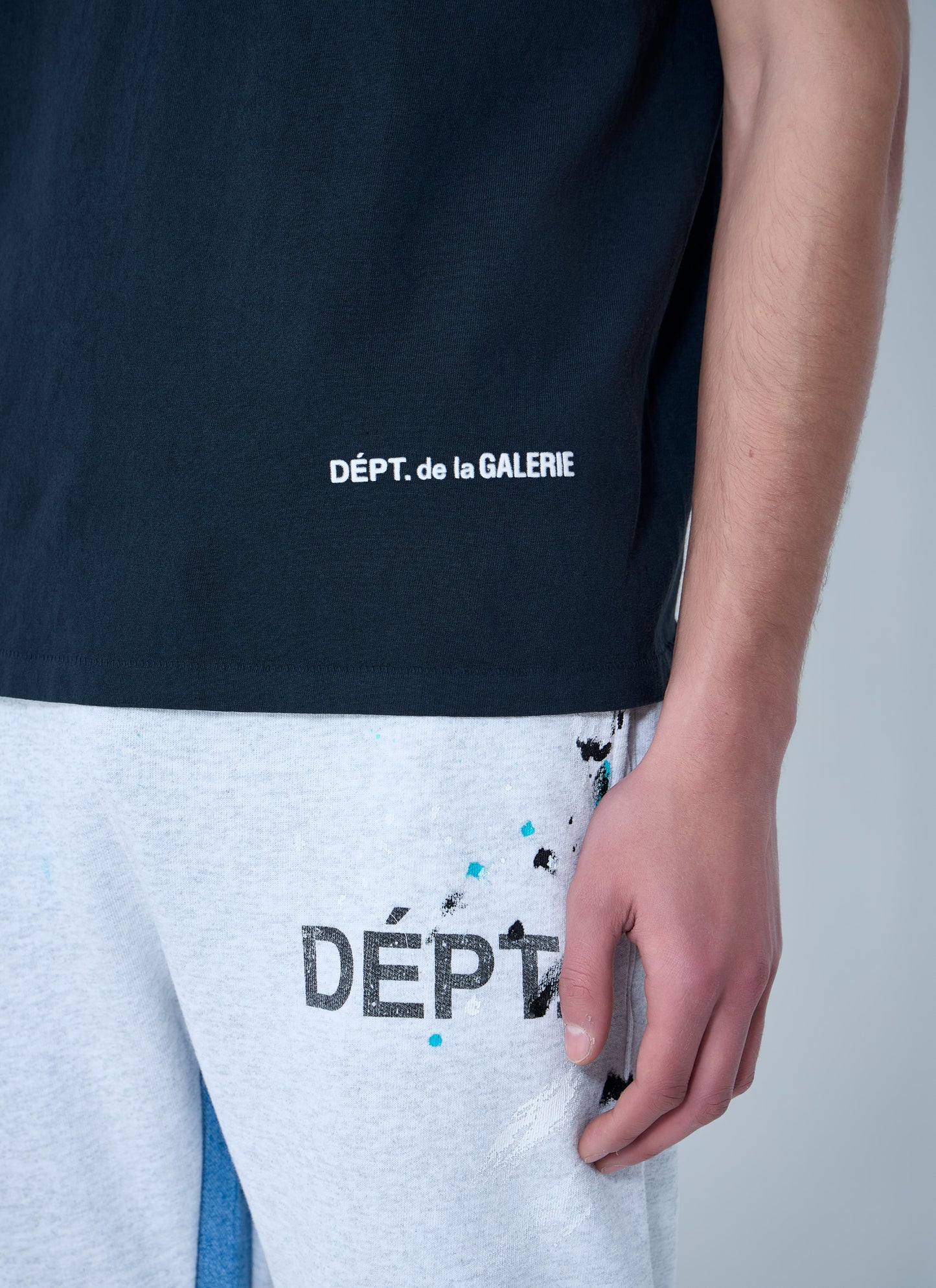 Gallery Dept. Men French Micro Logo T-Shirt GALLERY DEPT.
