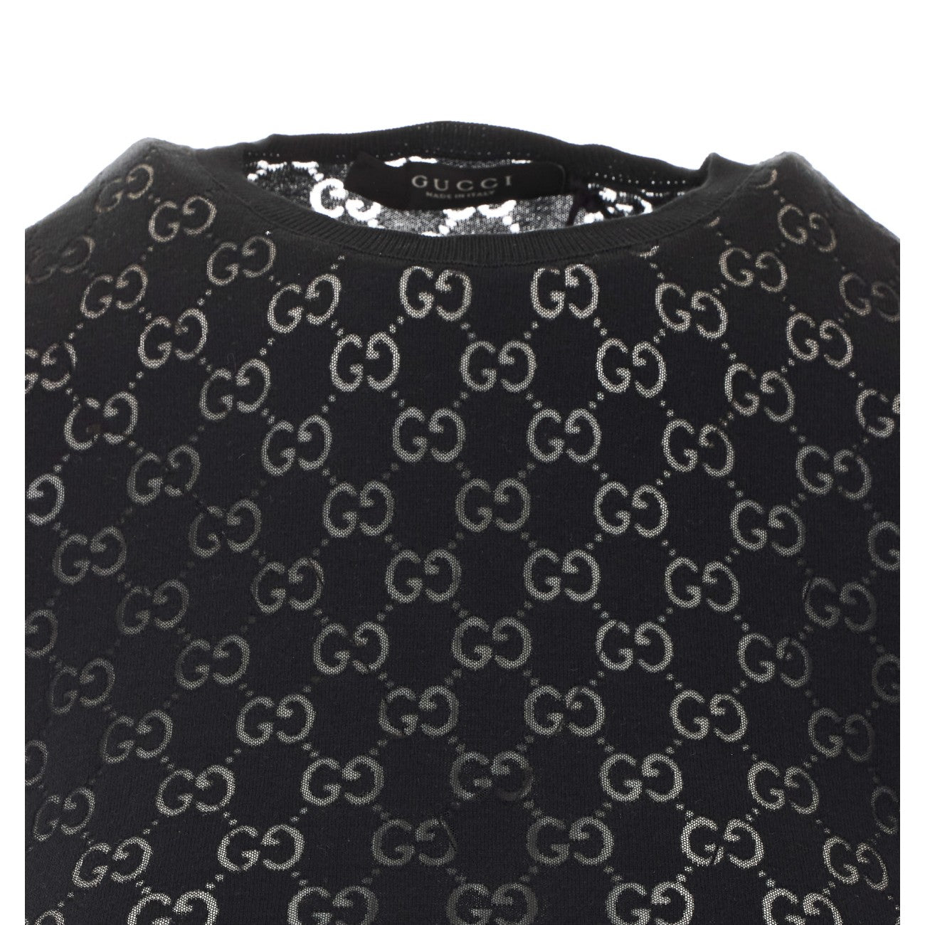 Gucci Women Gg Devore' Cotton Top GUCCI