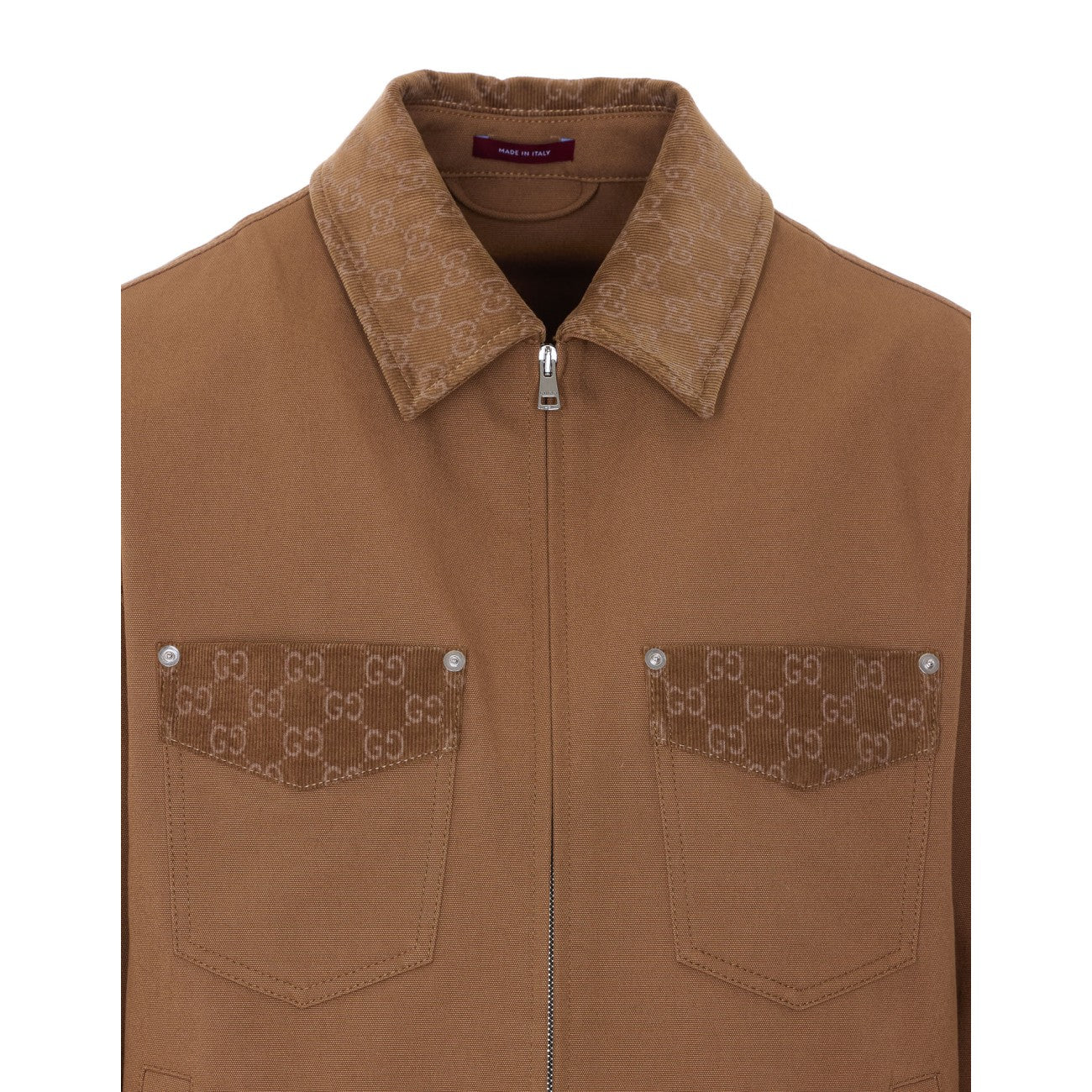 Gucci Men Gg Logo Jacket GUCCI