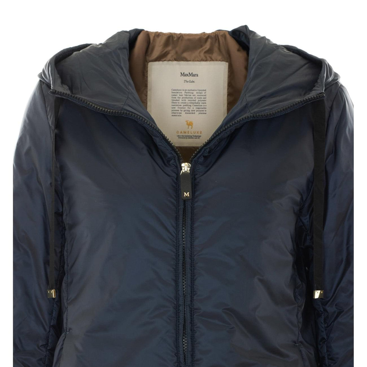 S Max Mara Women Greenh The Cube Padded Jacket With Drip-Proof Canvas S MAX MARA