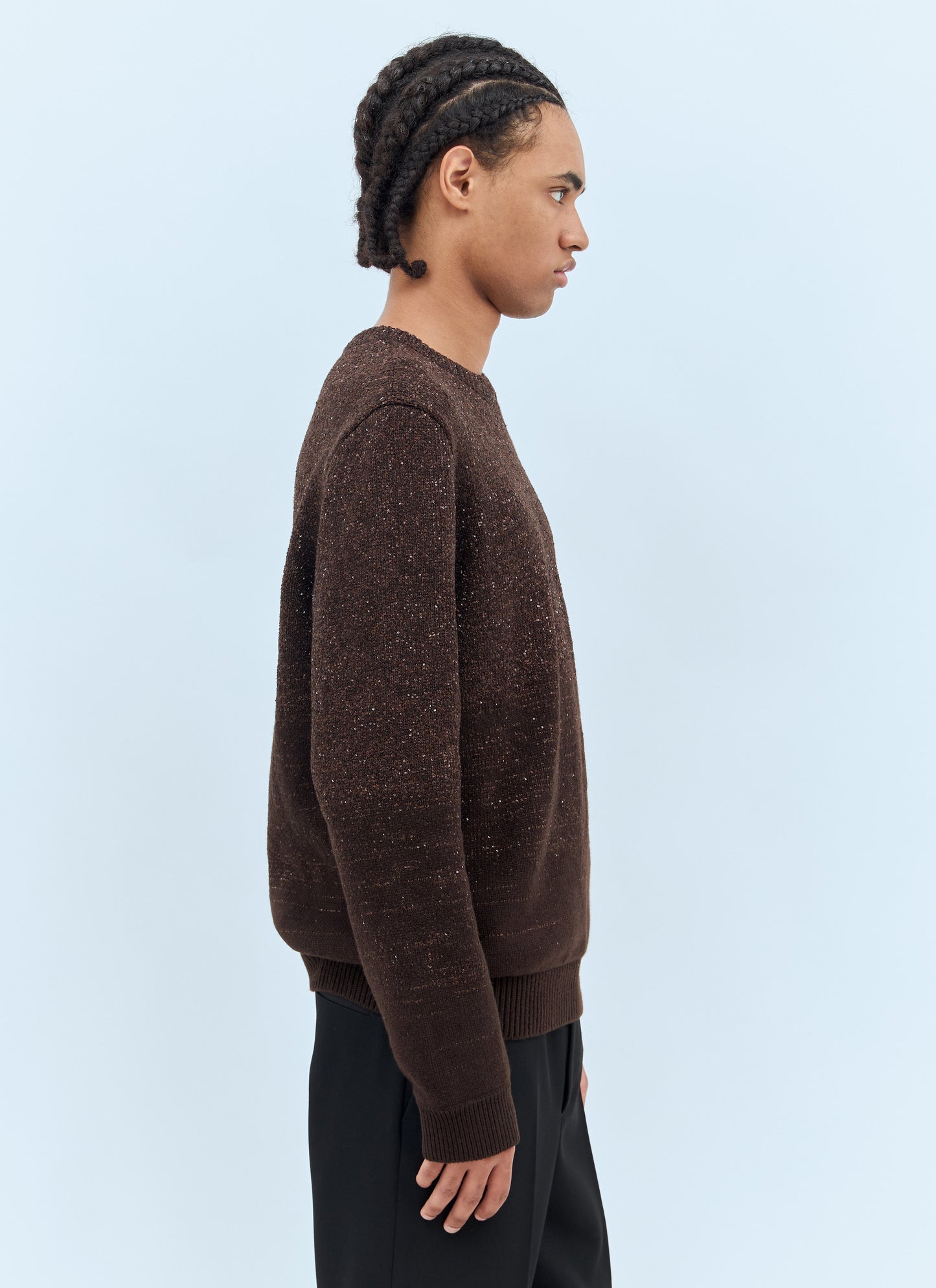 Gucci Men Sequin Crewneck Sweater GUCCI