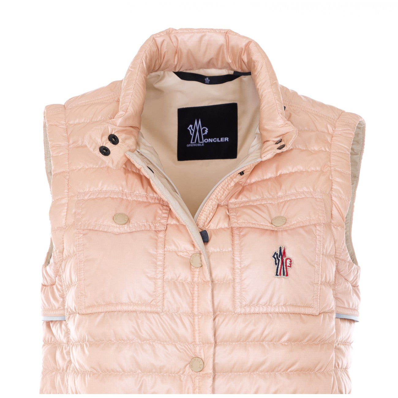 Moncler Grenoble Women Gumiane Padded Vest With Hood MONCLER GRENOBLE