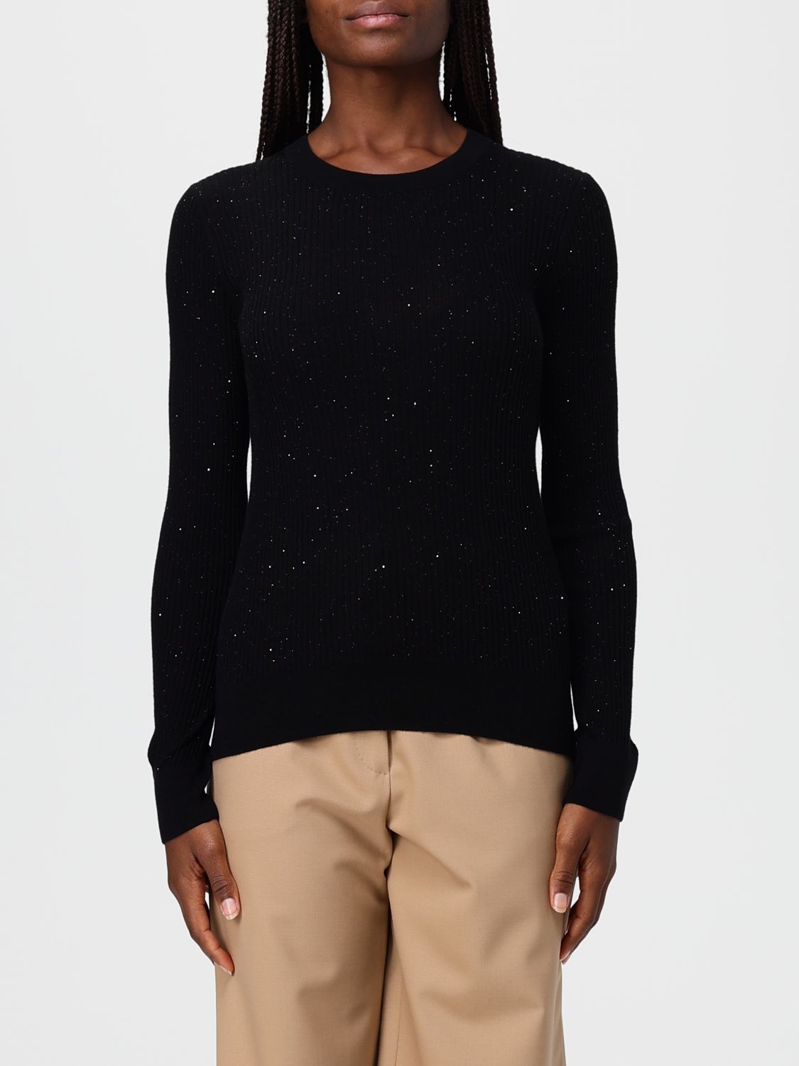 Max Mara Studio Sweater Woman Black MAX MARA STUDIO