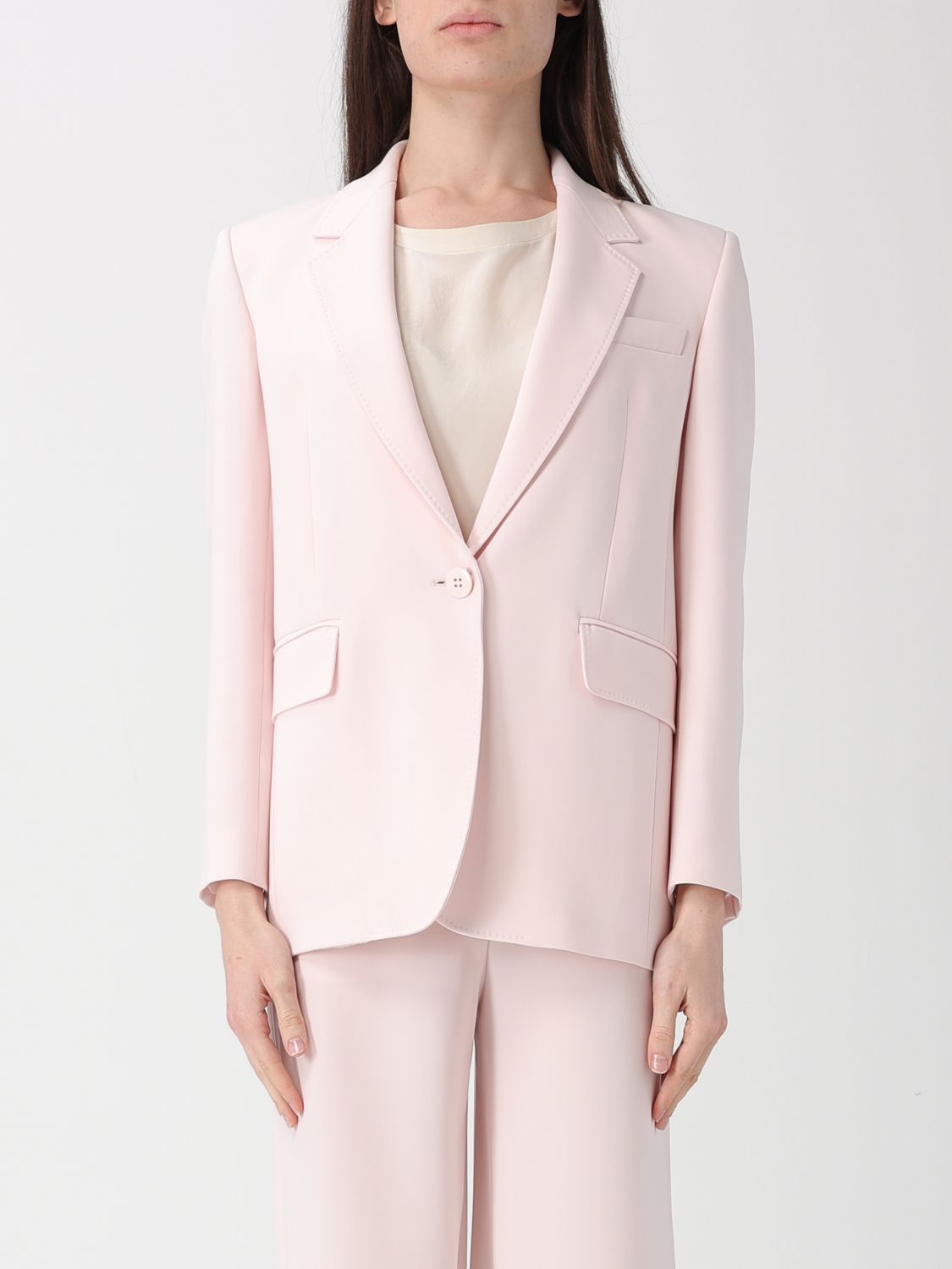 Max Mara Studio Jacket Woman Pink MAX MARA STUDIO