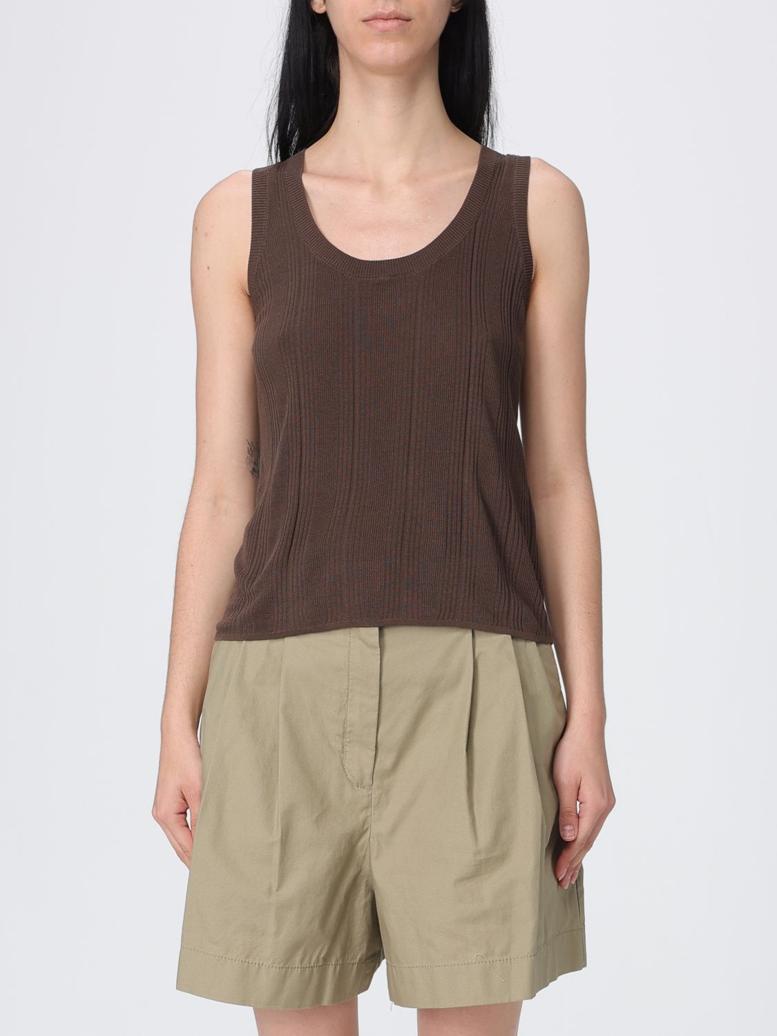 Weekend Max Mara Top Woman Brown WEEKEND MAX MARA