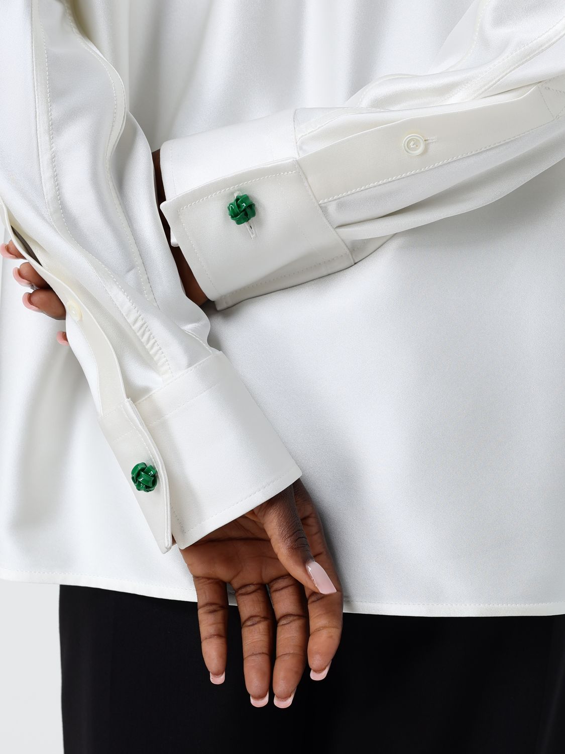 Bottega Veneta Shirt Woman White BOTTEGA VENETA