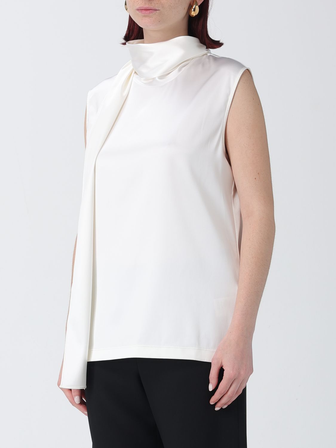Bottega Veneta Top Woman White BOTTEGA VENETA