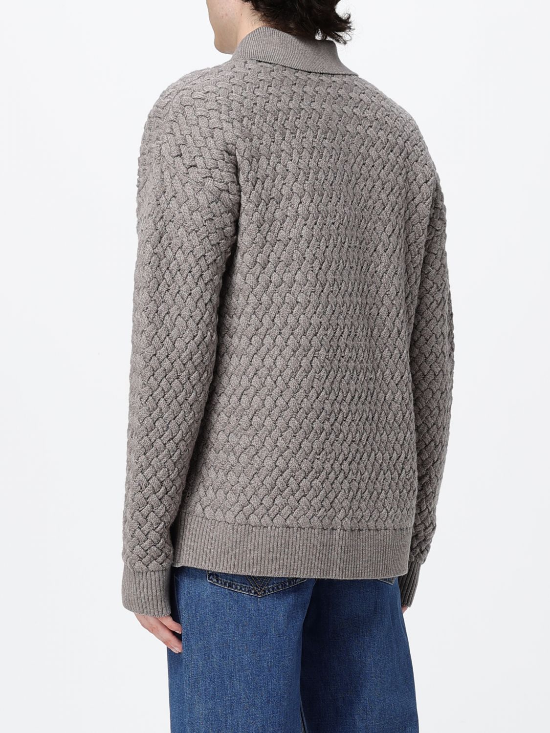 Bottega Veneta Sweater Men Beige BOTTEGA VENETA