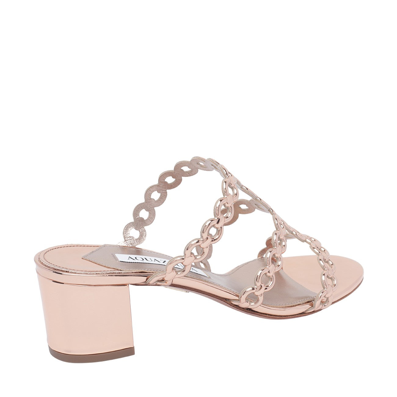 Aquazzura Women Infinity Chain Pump Sandals AQUAZZURA