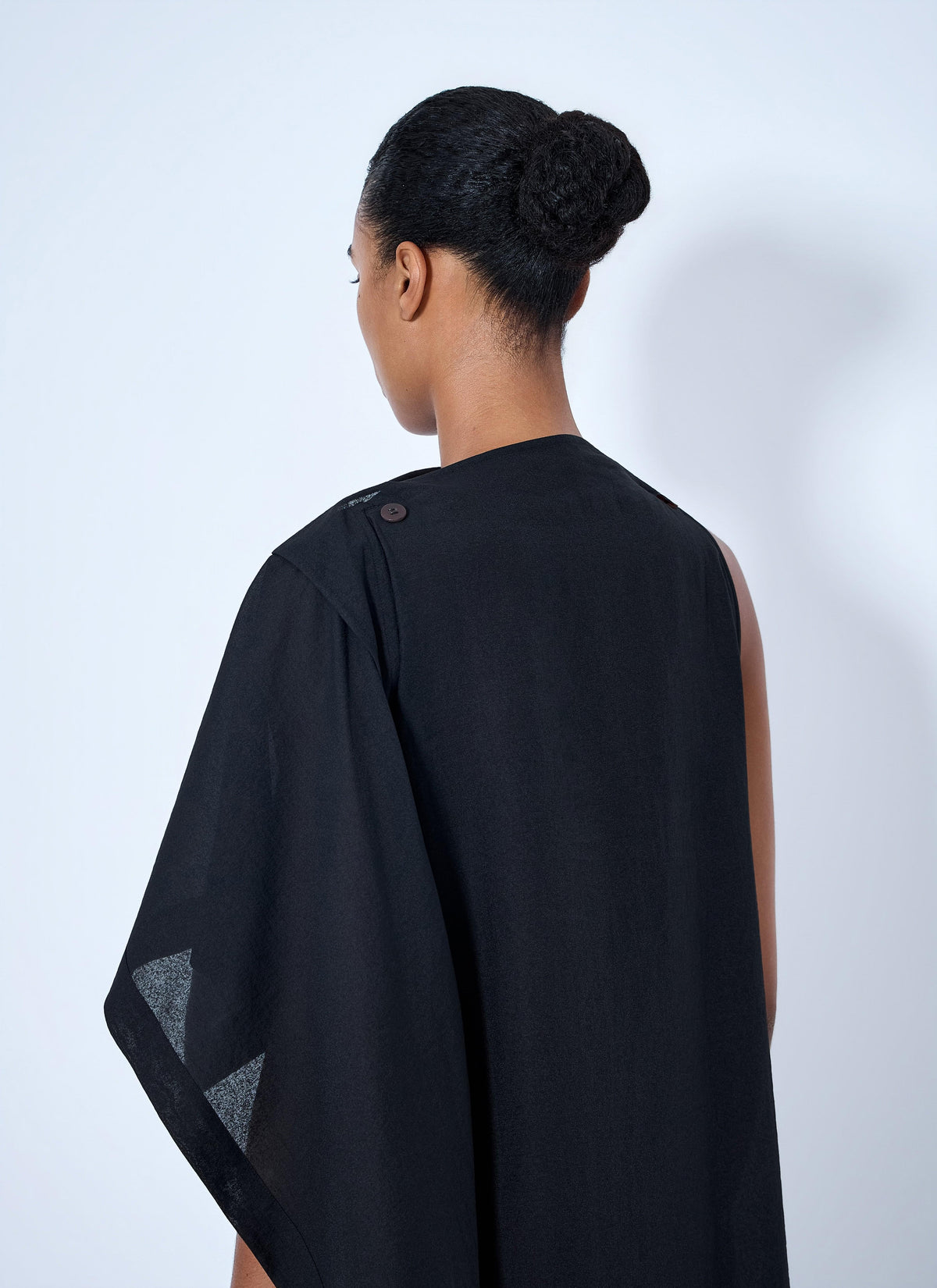 Issey Miyake Women All Squares Asymmetric Draped Midi Dress ISSEY MIYAKE