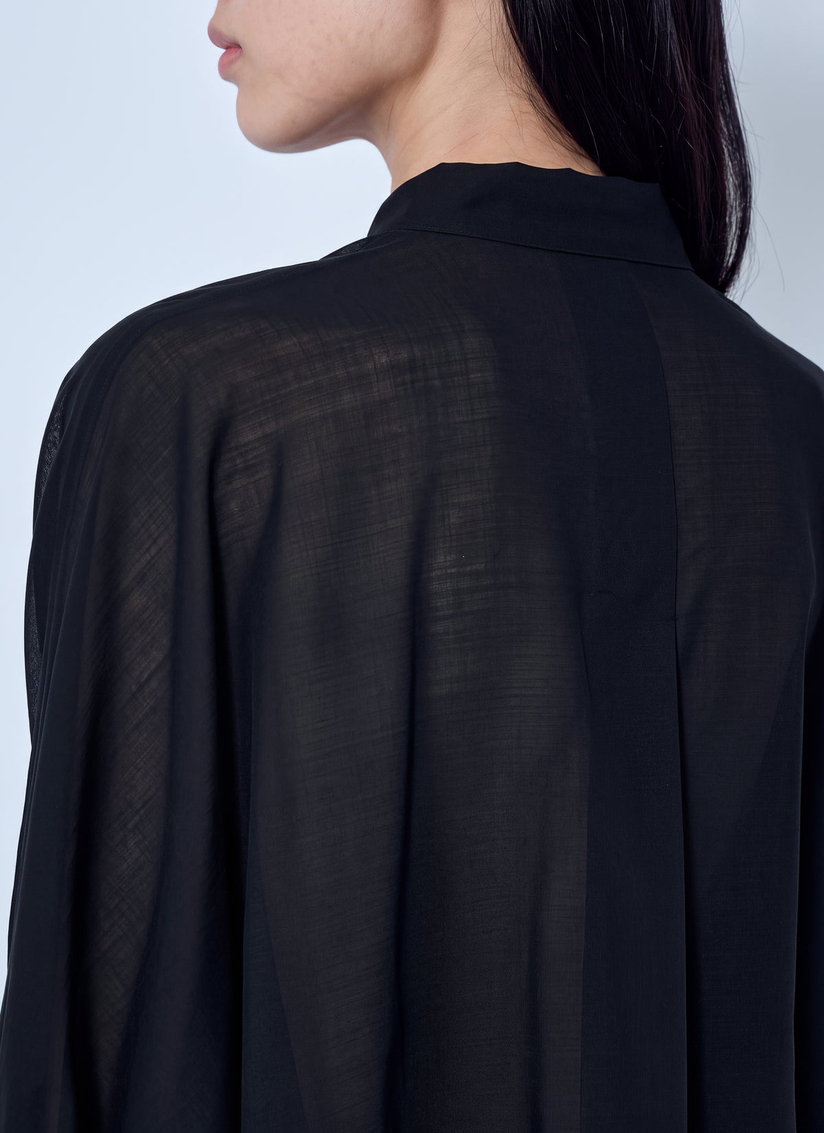 Issey Miyake Women Sheer Wool Shirt