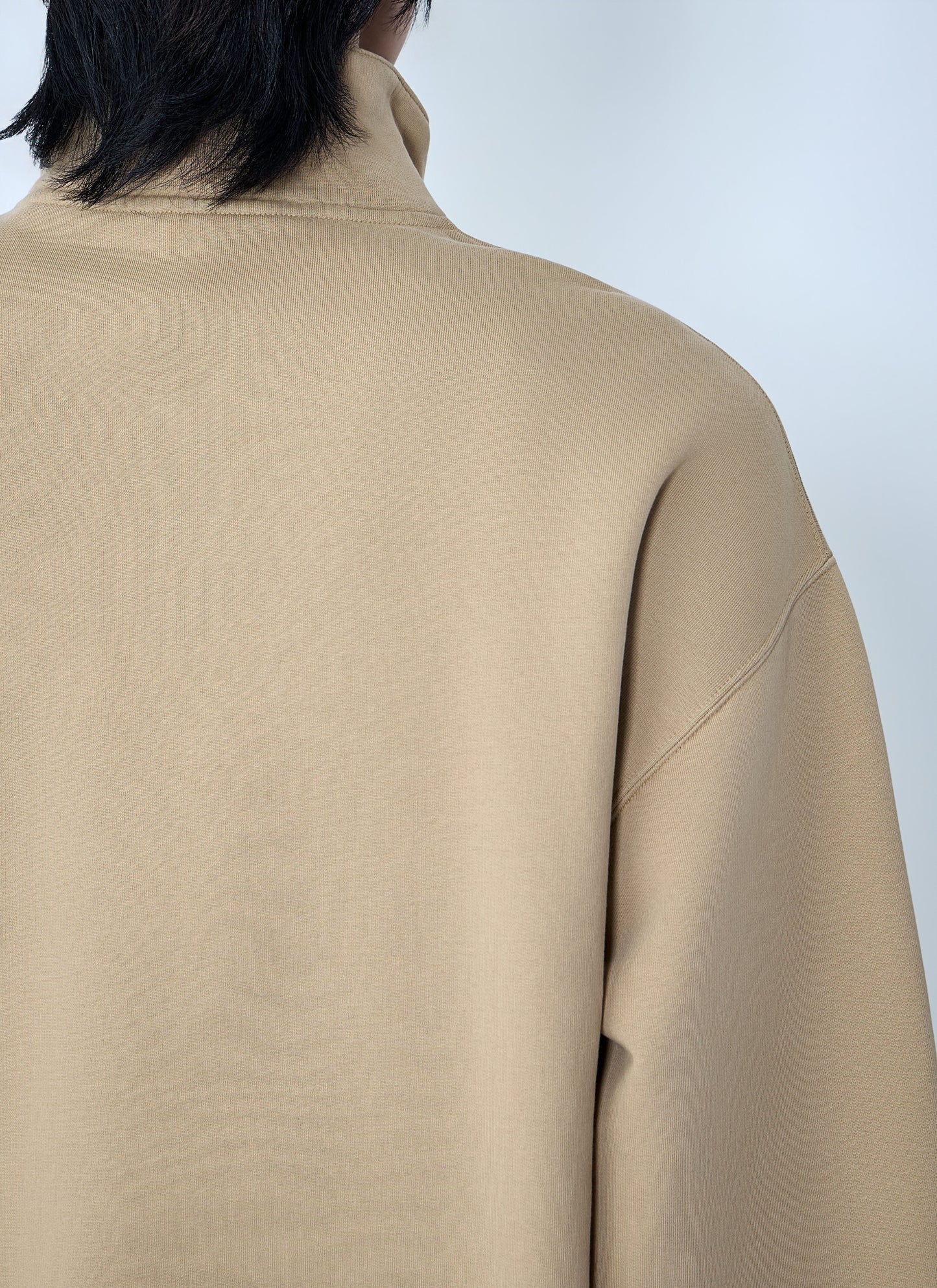 Jacquemus Men Le Camionneur Gros Grain Zip Sweatshirt JACQUEMUS