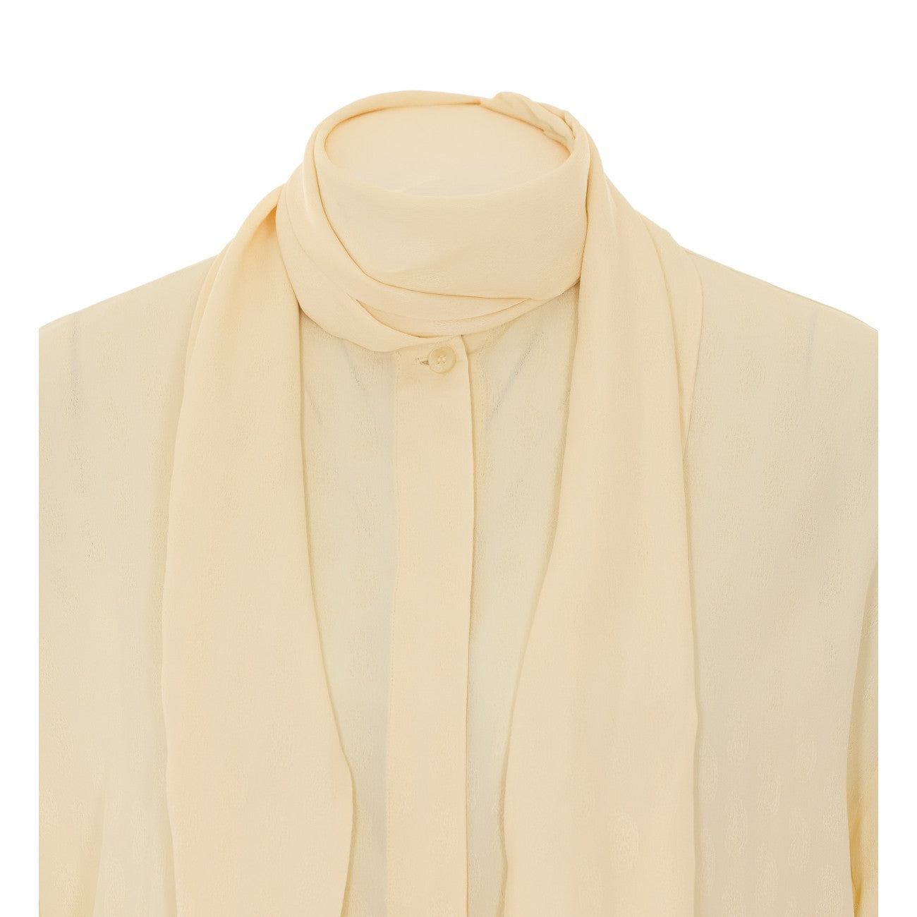 Etro Women Jacquard Shirt In Silk Blend With Scarf And Paisley Pattern ETRO