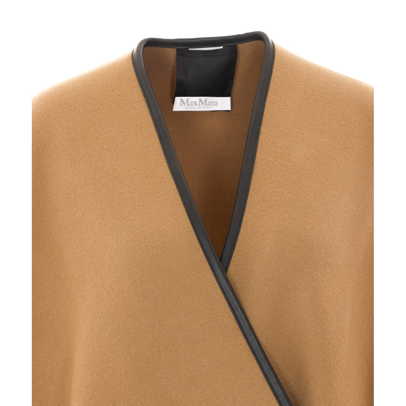 Max Mara Women Jacquard Wool Poncho Aris MAX MARA