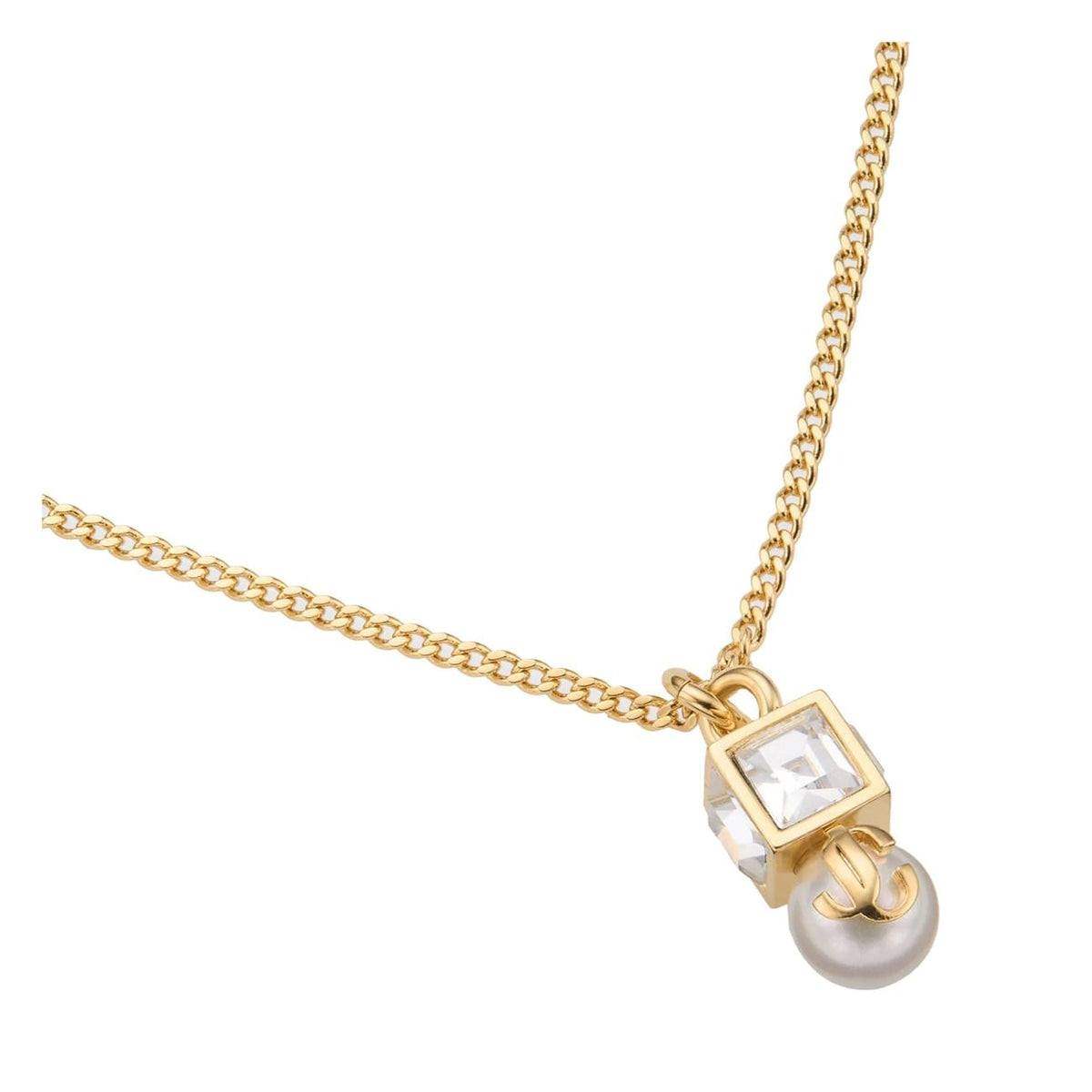 Jimmy Choo Women Jc Pearl Cube Necklace JIMMY CHOO
