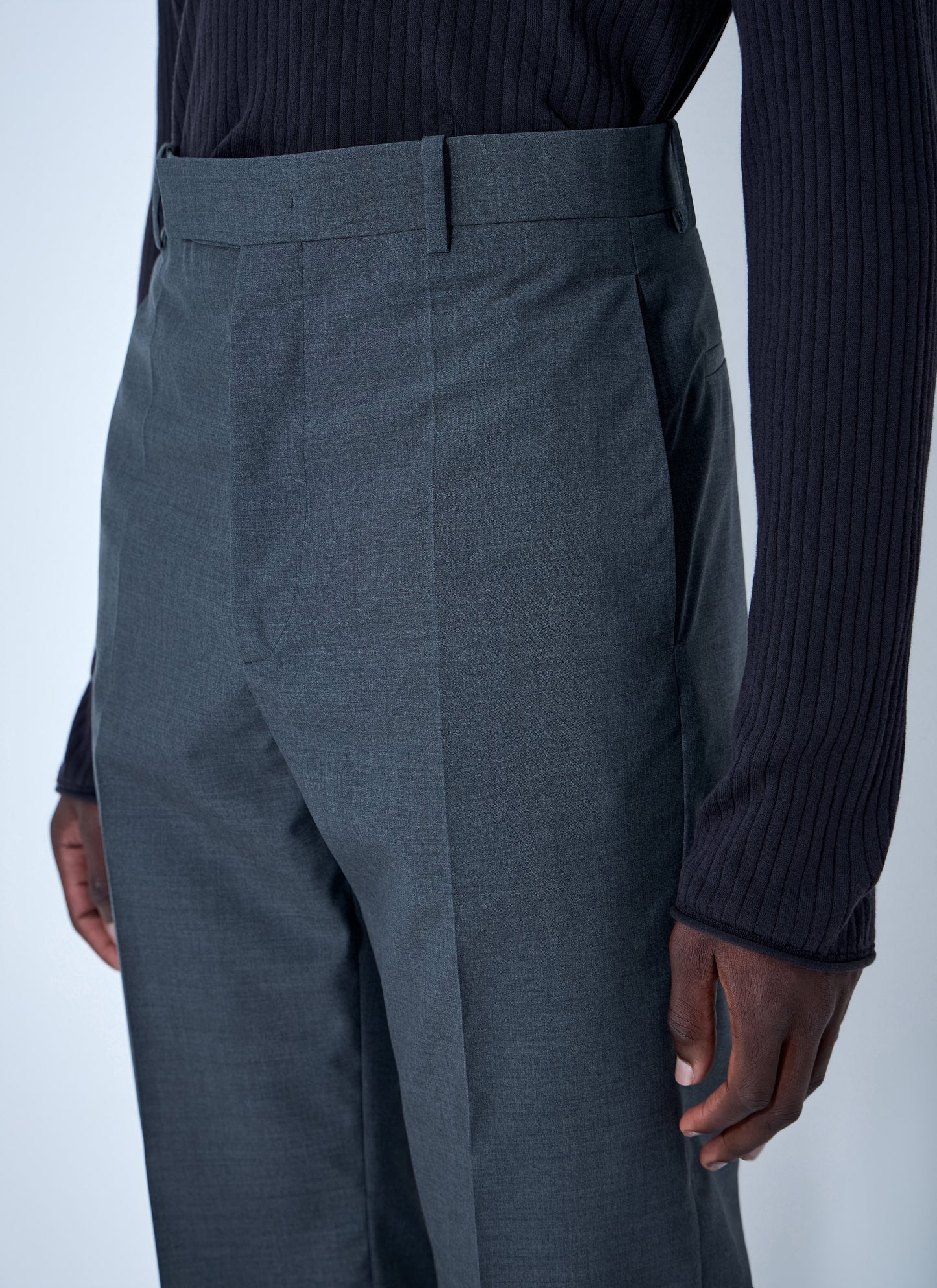 Jil Sander Men Tailored Wool-Blend Trousers JIL SANDER