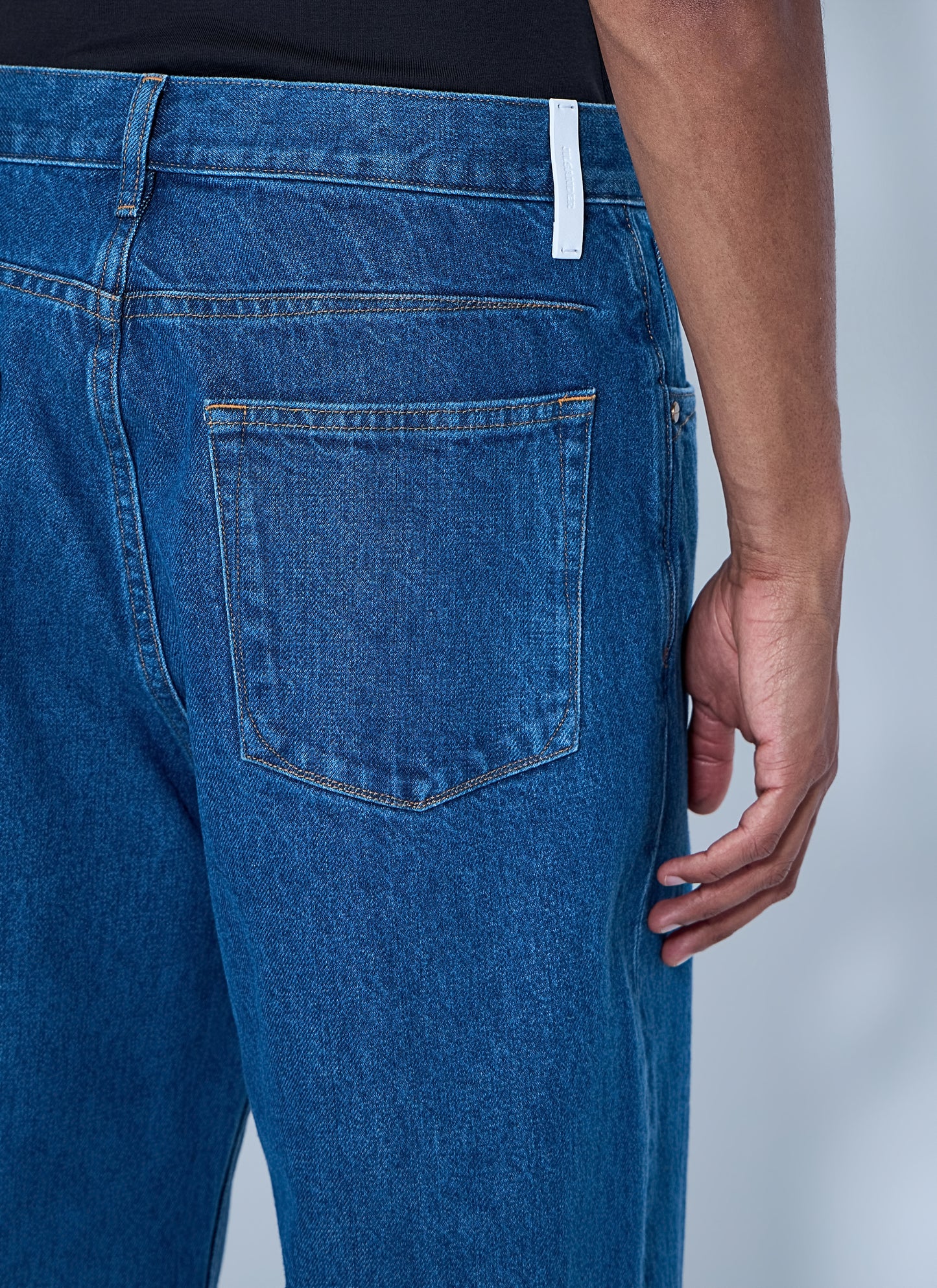 Jil Sander Men Wide-Leg Denim Jeans JIL SANDER