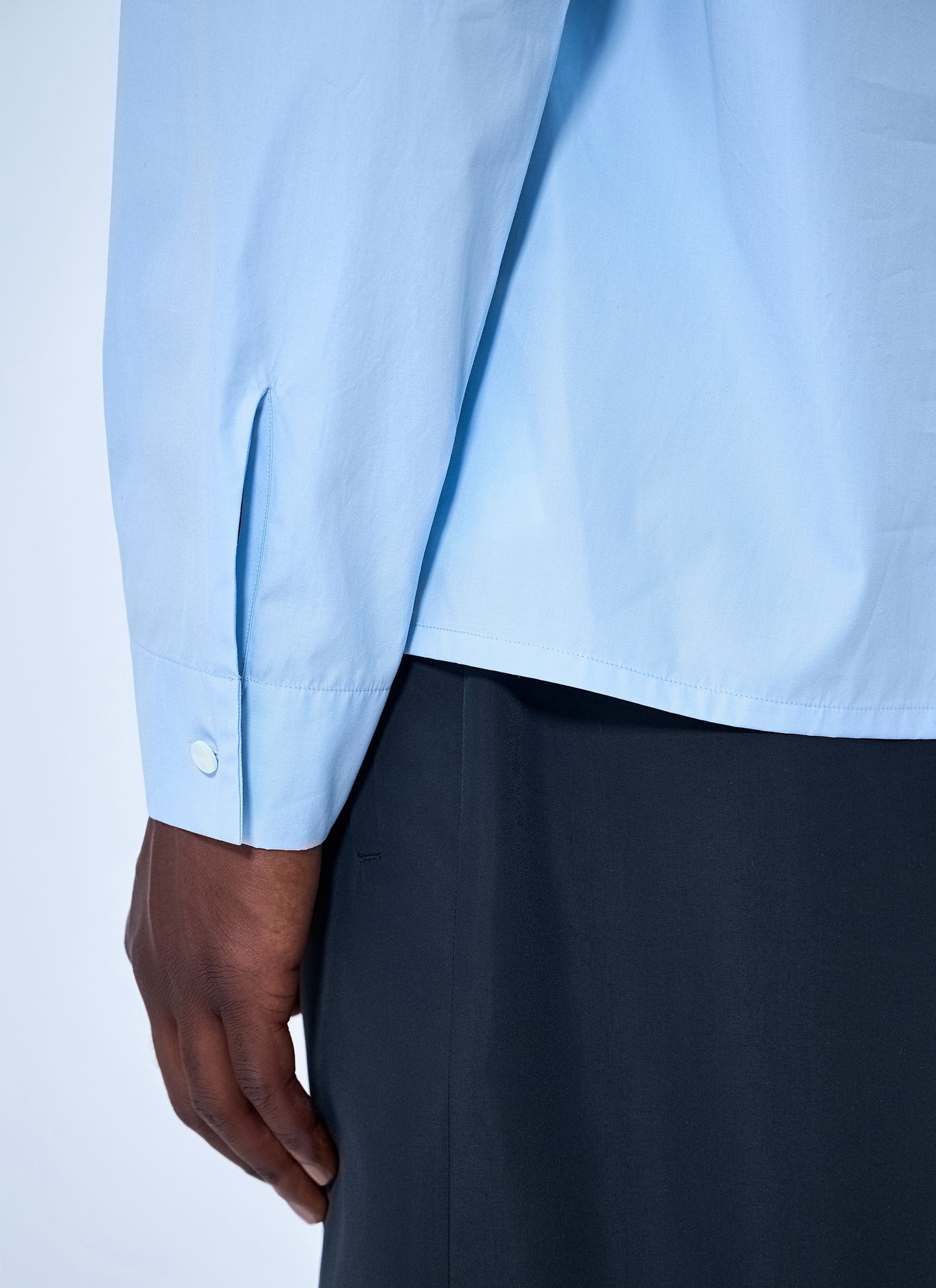 Jil Sander Men Button-Down Cotton Shirt JIL SANDER