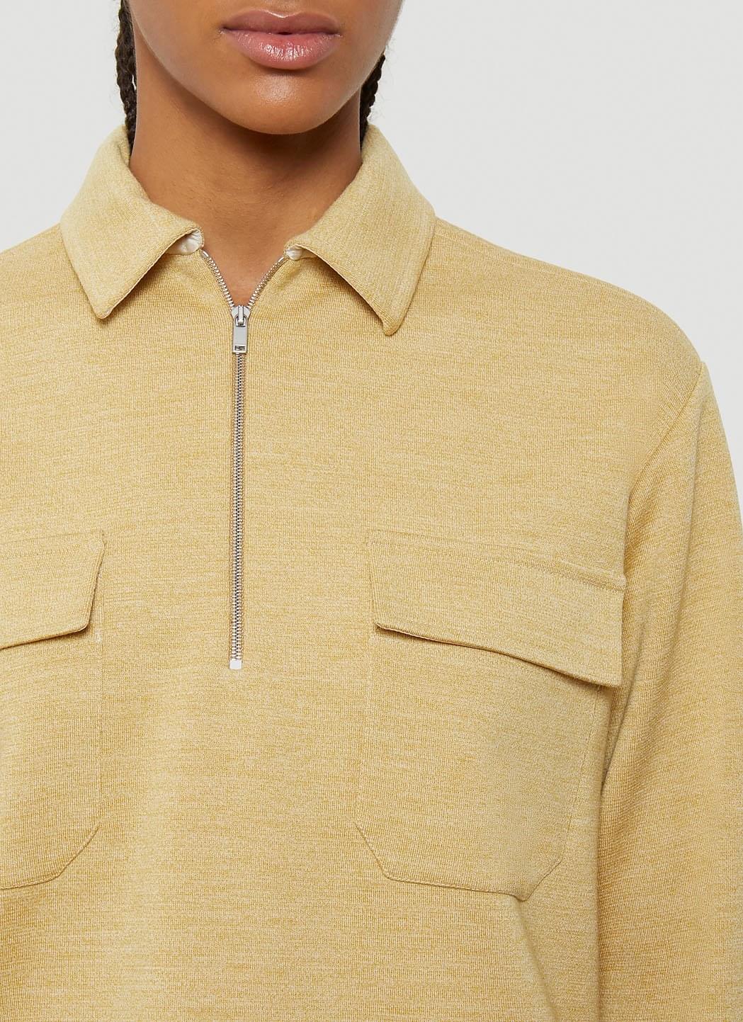 Jil Sander Women Half-Zip Shirt JIL SANDER