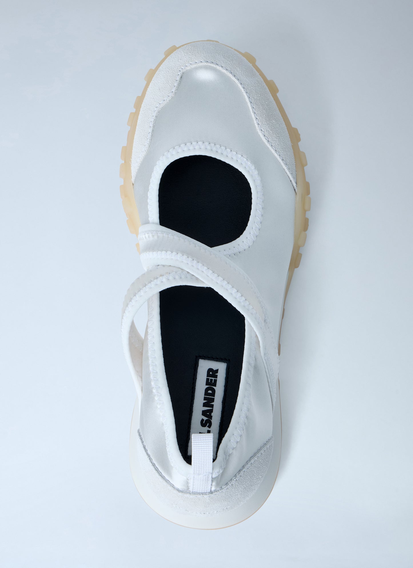 Jil Sander Women Satin Strap Slip-On Shoes JIL SANDER