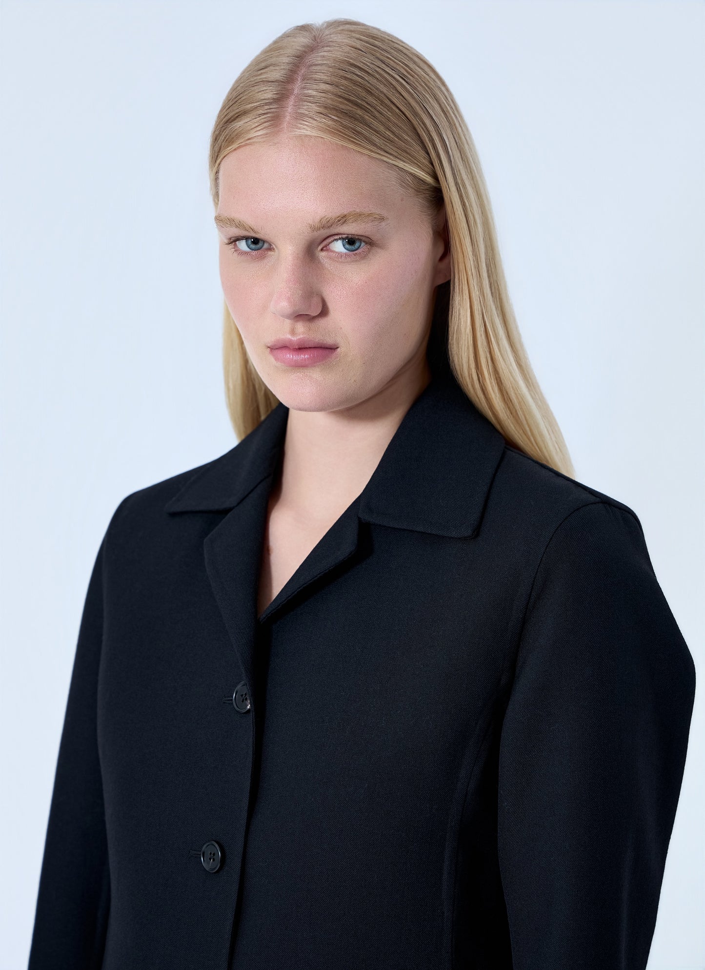 Jil Sander Women Single-Breasted Wool Coat JIL SANDER