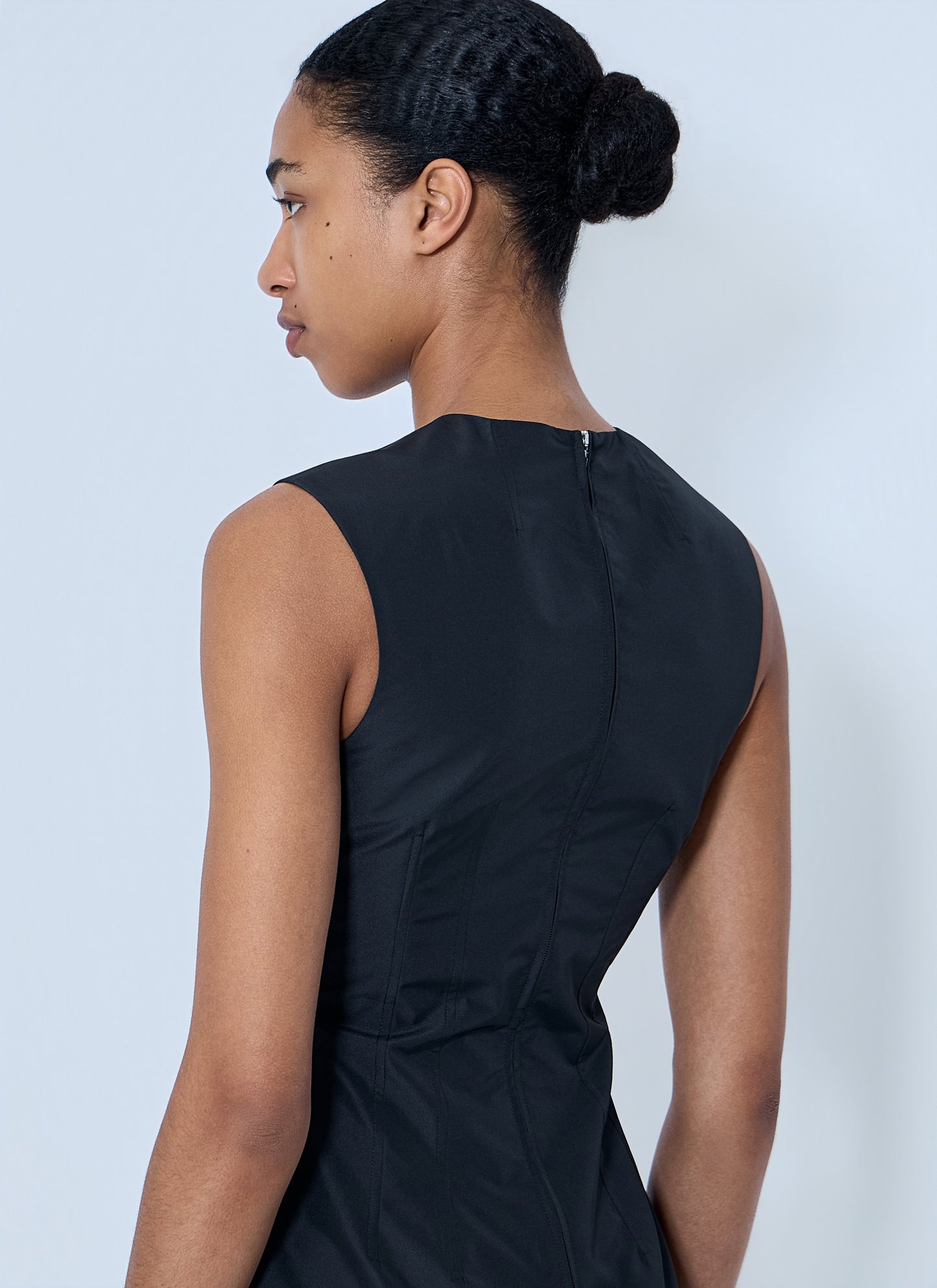 Jil Sander Women Sleeveless Structured Midi Dress JIL SANDER