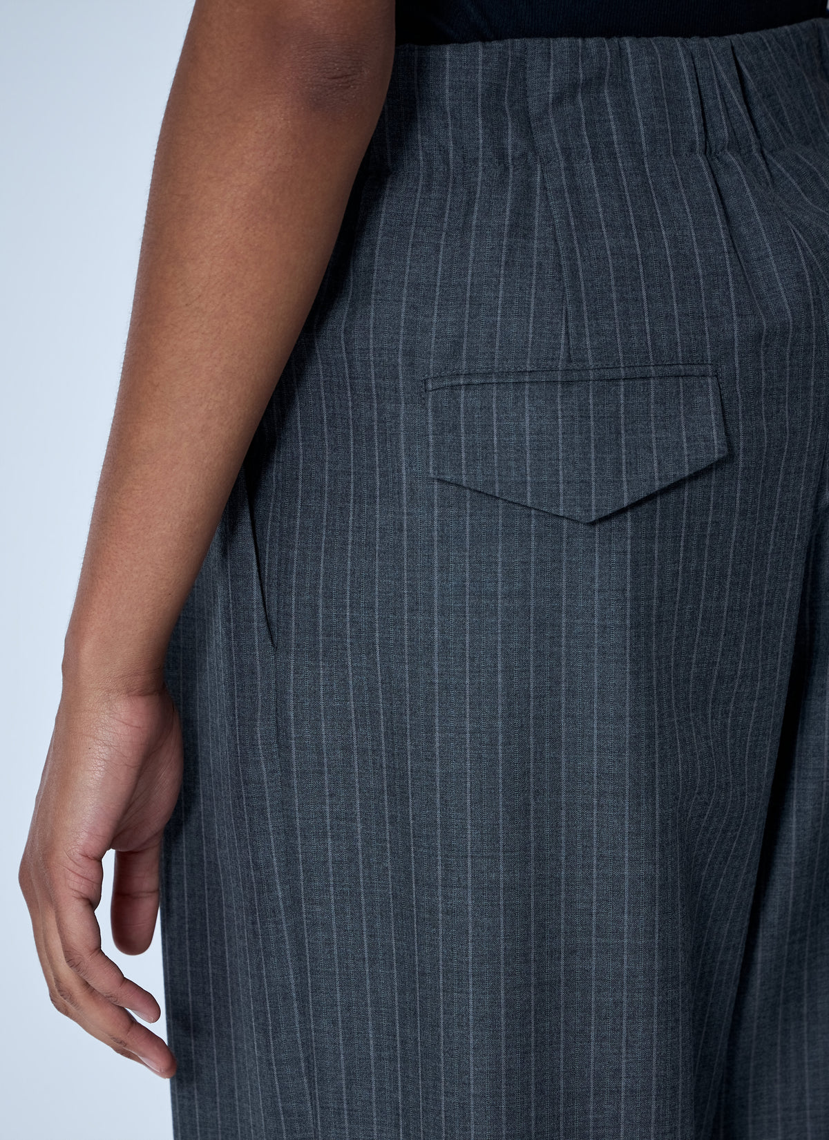 Jil Sander Women Pinstripe Wide-Leg Trousers JIL SANDER
