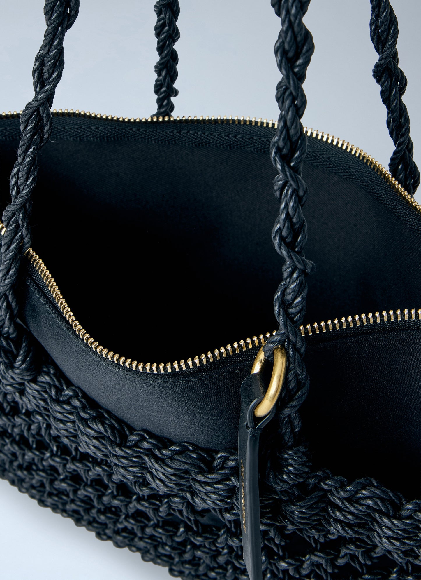 Jil Sander Women Tangle Net Cord Shoulder Bag