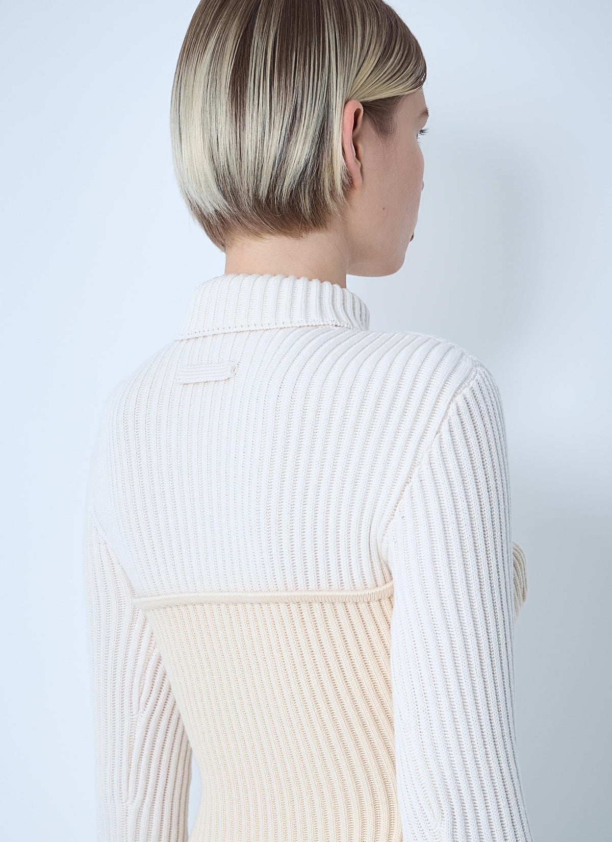 Jean Paul Gaultier Women Ribbed Wool Sweater JEAN PAUL GAULTIER