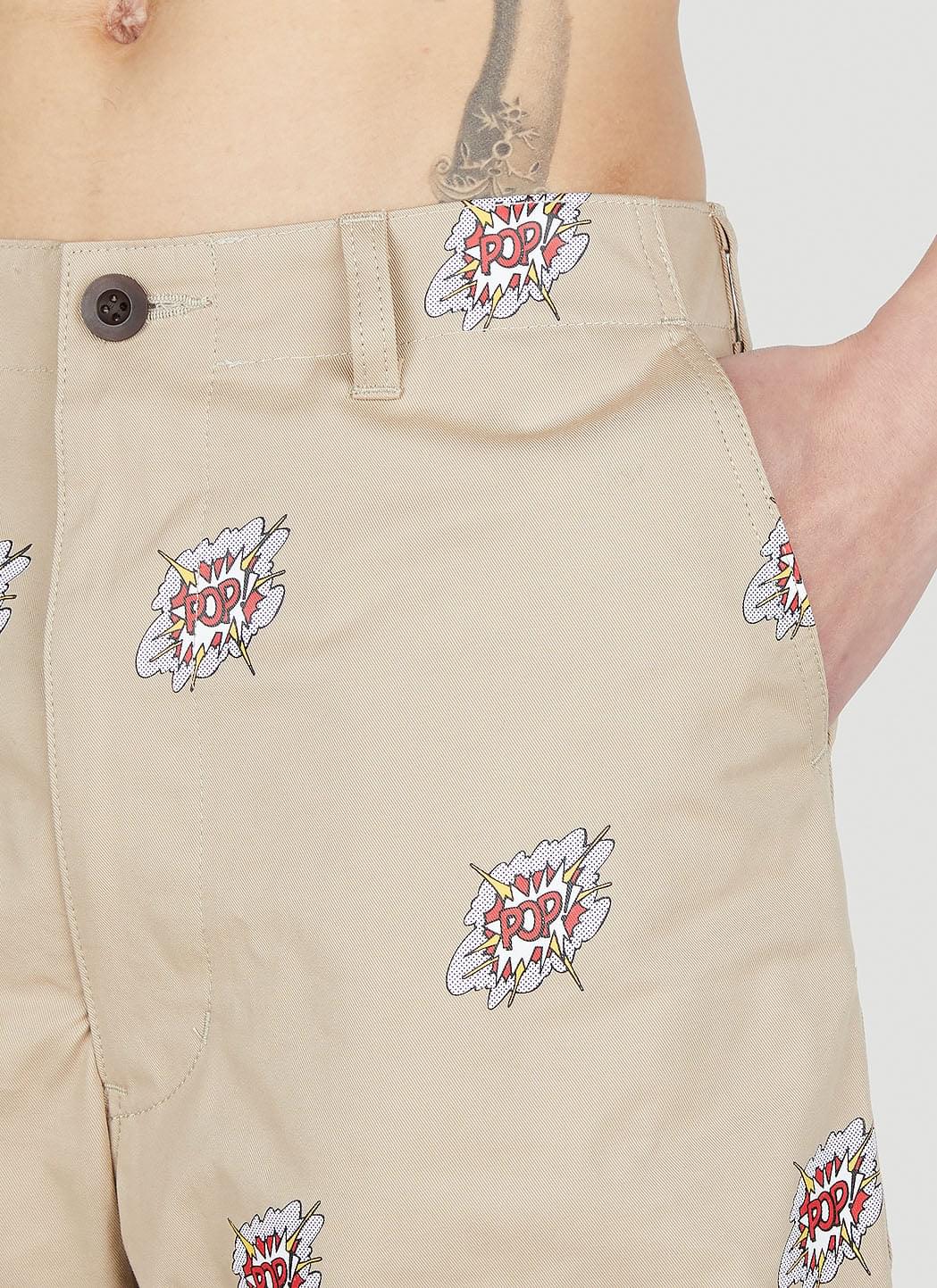 Junya Watanabe Men Roy Lichtenstein Shorts JUNYA WATANABE