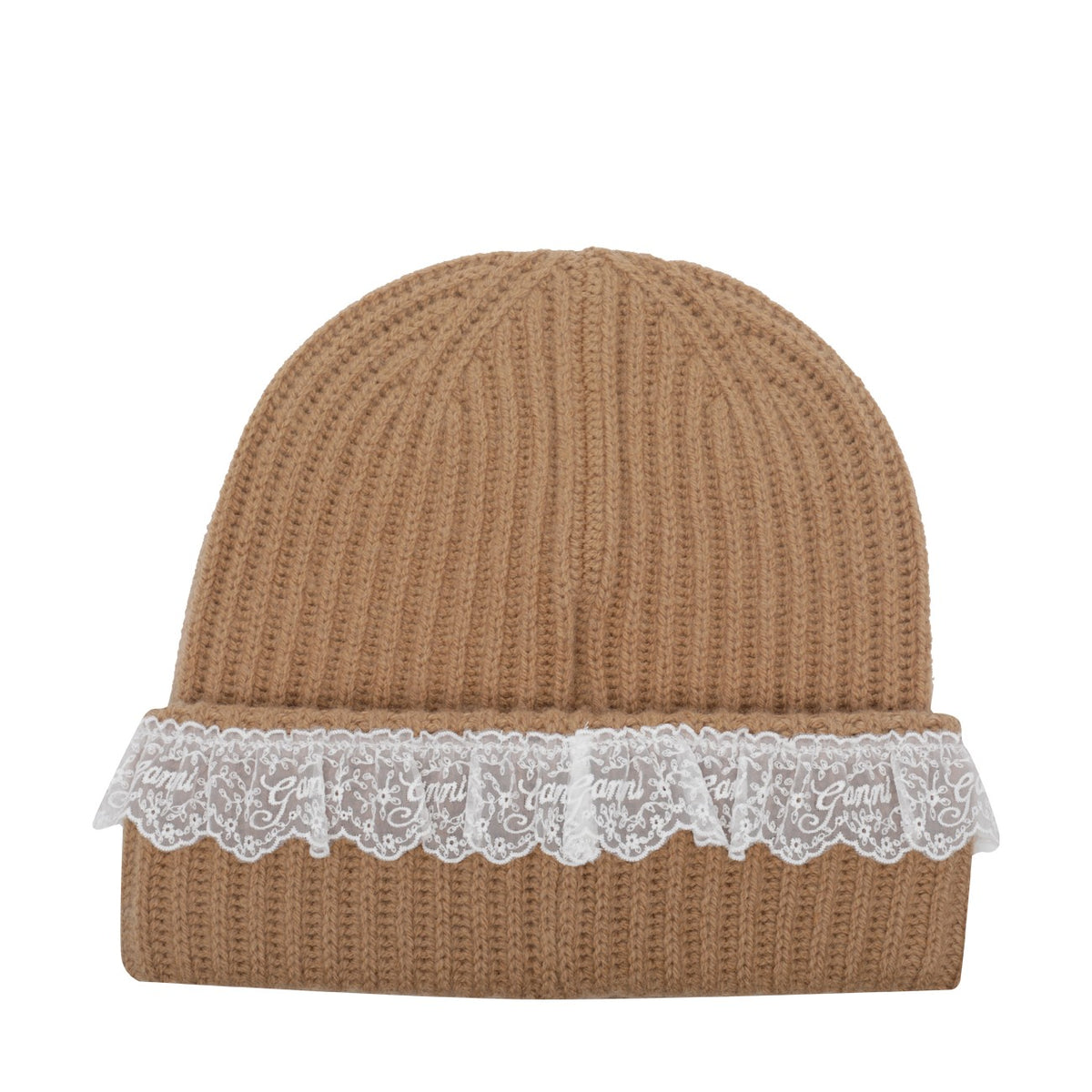 Ganni Women Lace Beanie GANNI