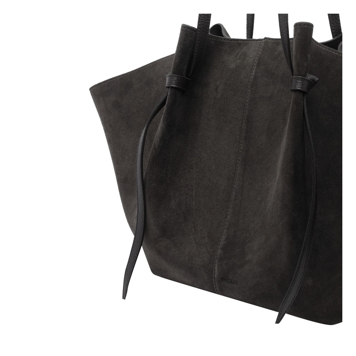 Yuzefi Women Large Suede Mochi Shoulder Bag YUZEFI
