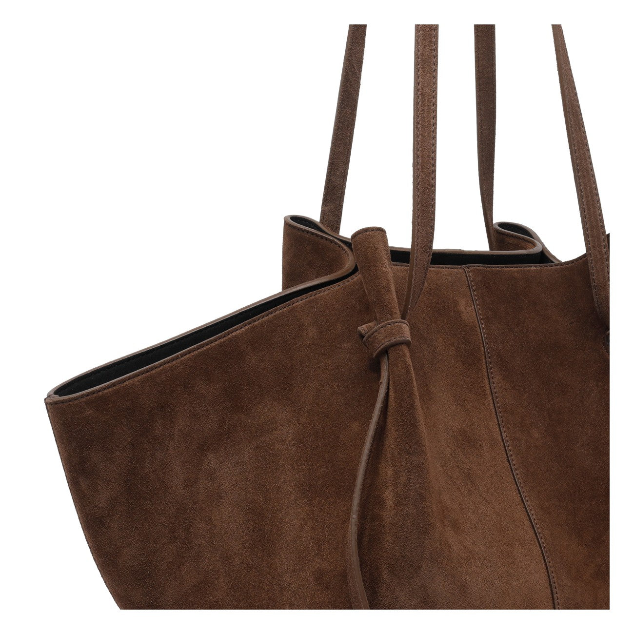 Yuzefi Women Large Suede Mochi Shoulder Bag YUZEFI
