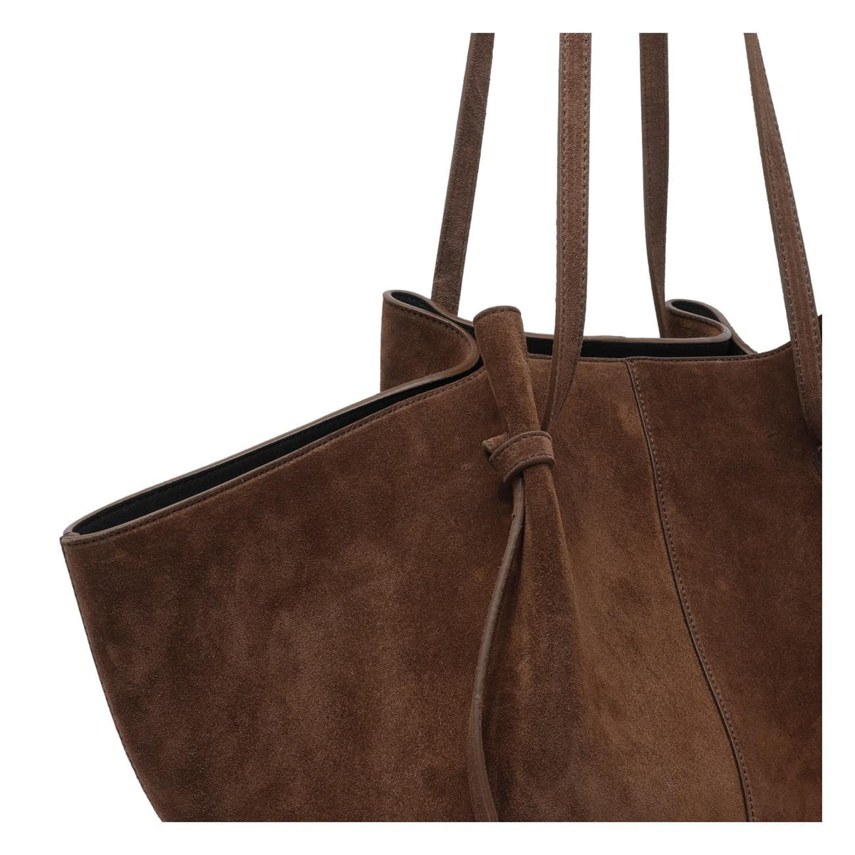 Yuzefi Women Large Suede Mochi Shoulder Bag YUZEFI