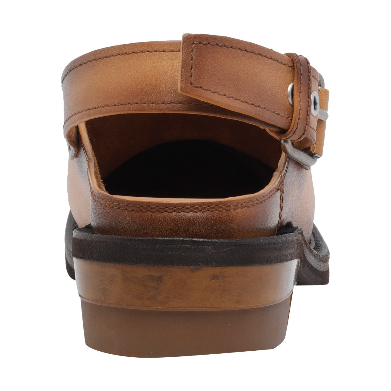 Miu Miu Women Leather Foule Sabot MIU MIU