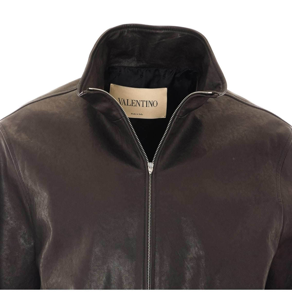 Valentino Garavani Men Leather Jacket VALENTINO GARAVANI