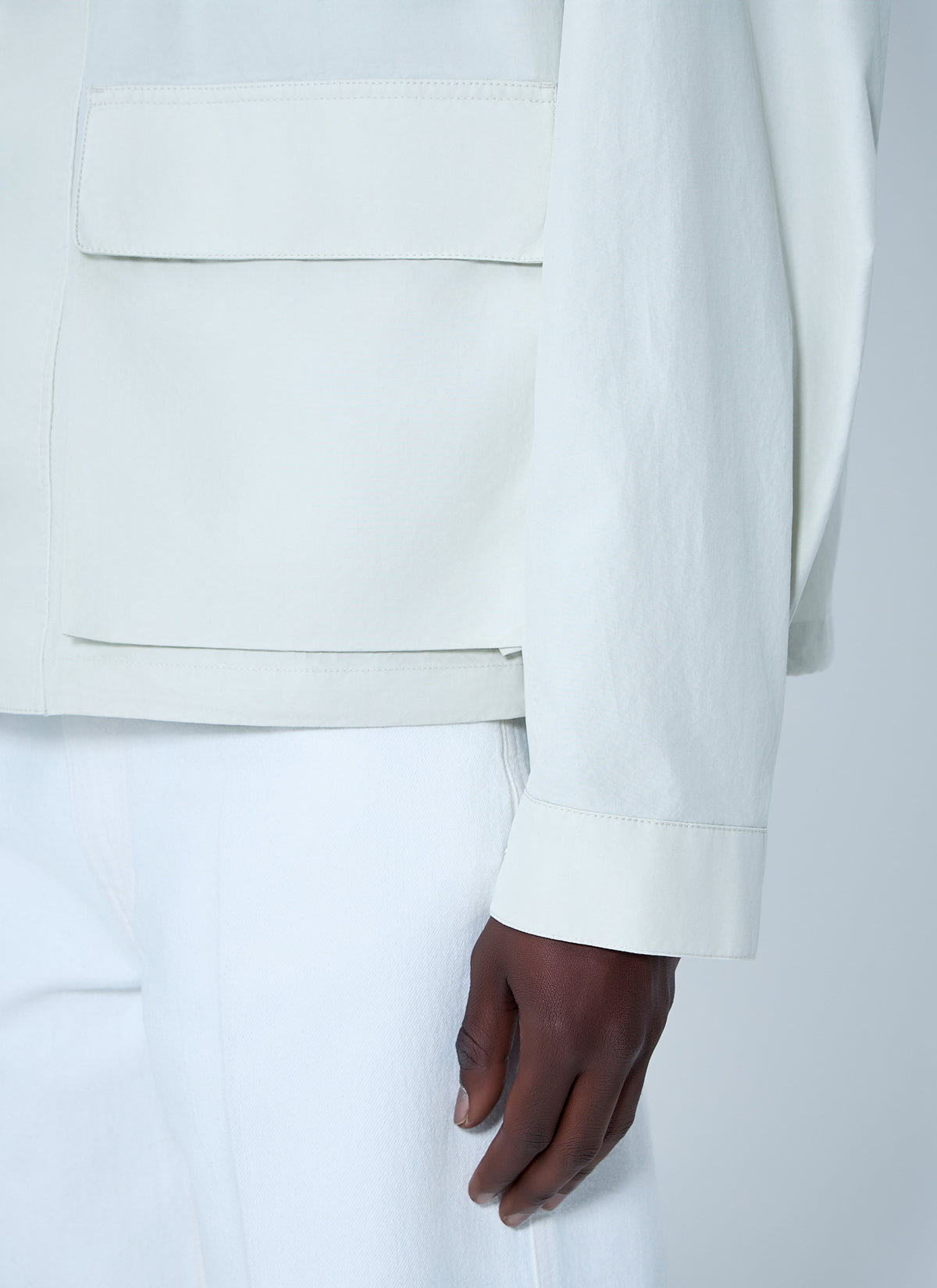 Lemaire Men High-Collar Utility Jacket LEMAIRE